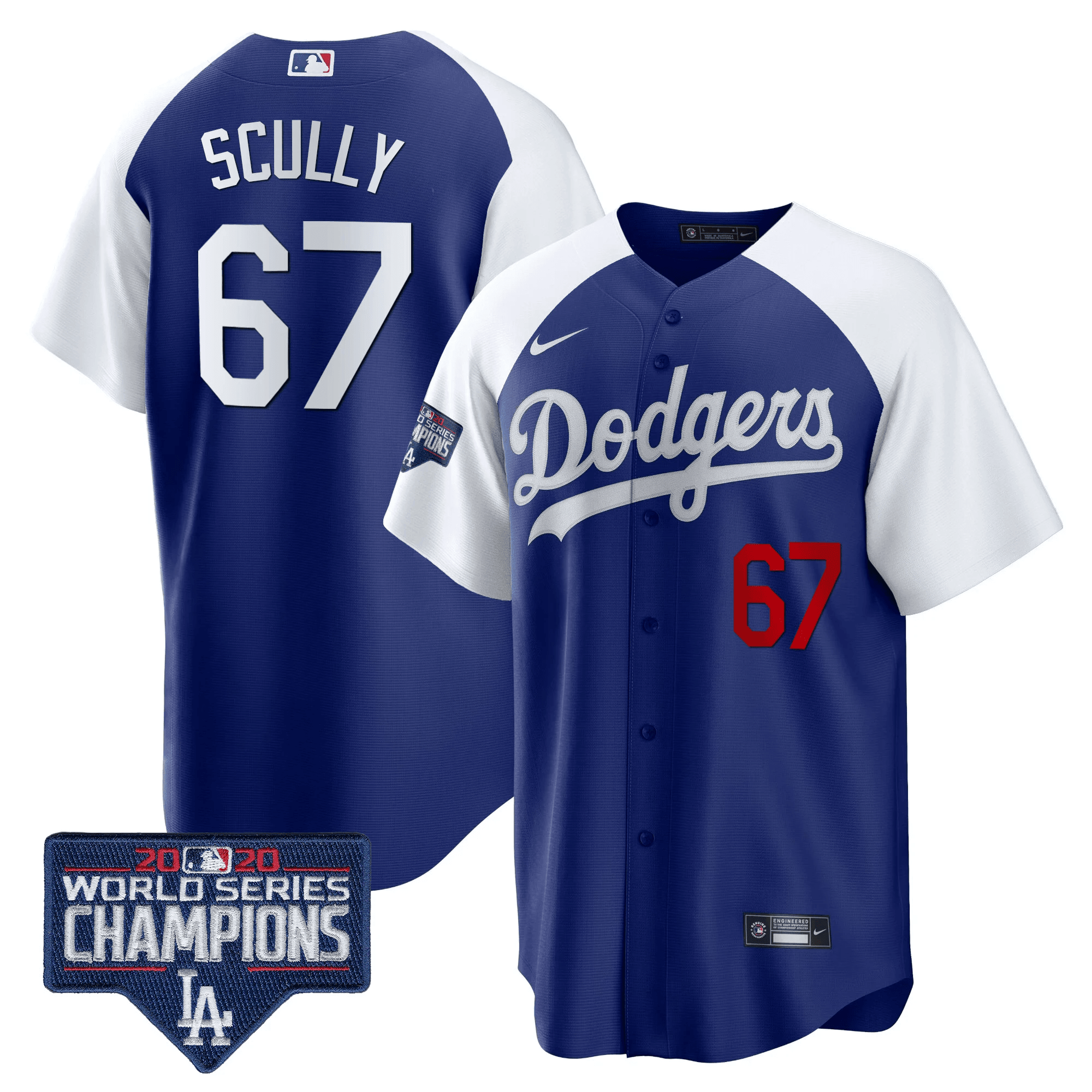 Men’s World Series Champions Patch Cool Base Jersey