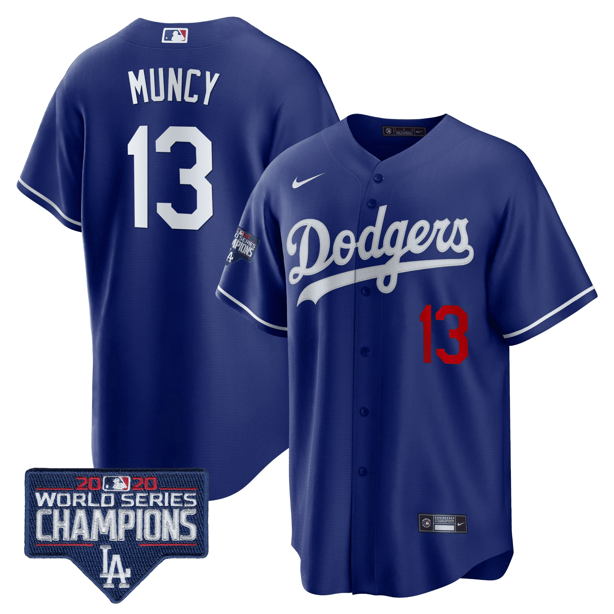 Men’s World Series Champions Patch Cool Base Jersey