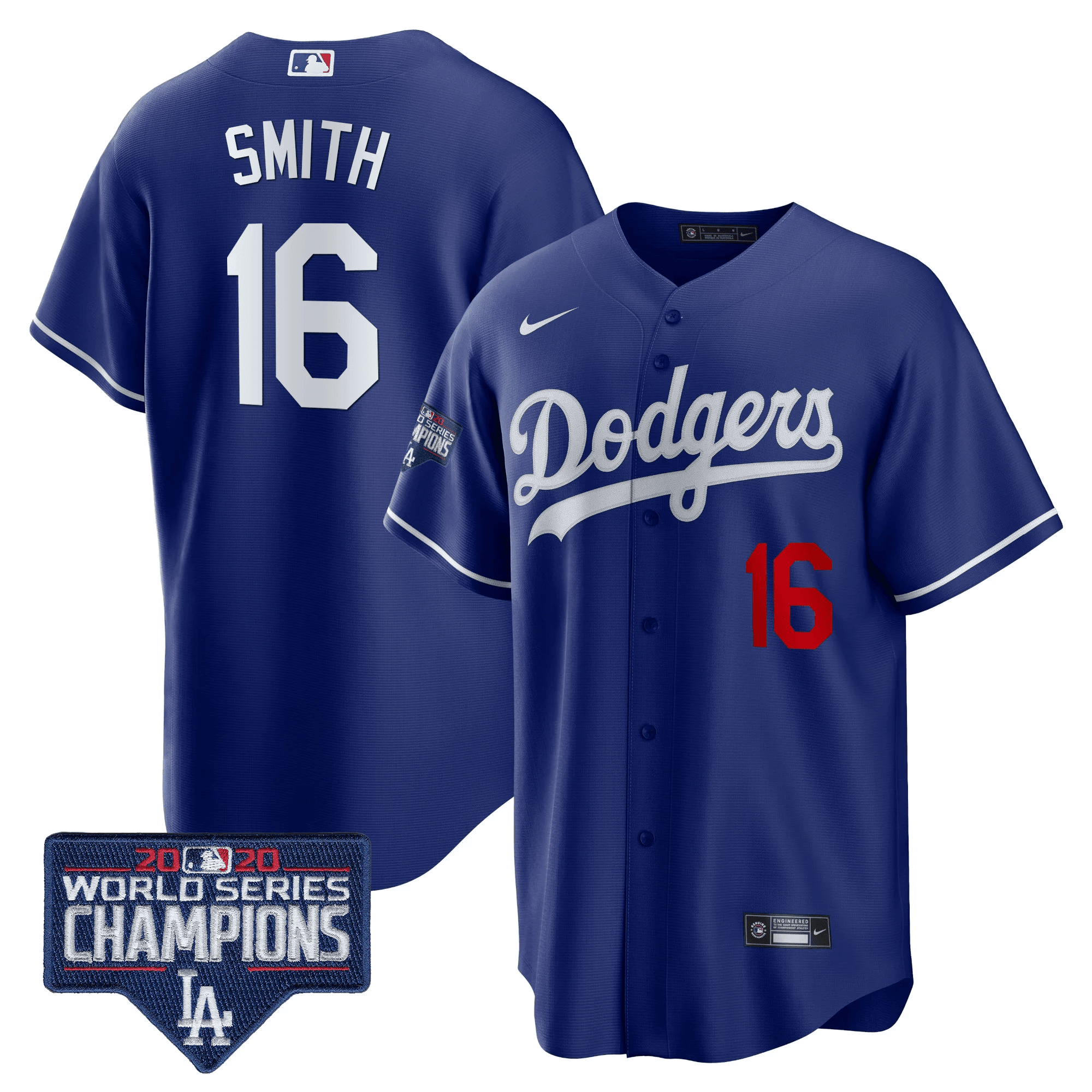 Men’s World Series Champions Patch Cool Base Jersey