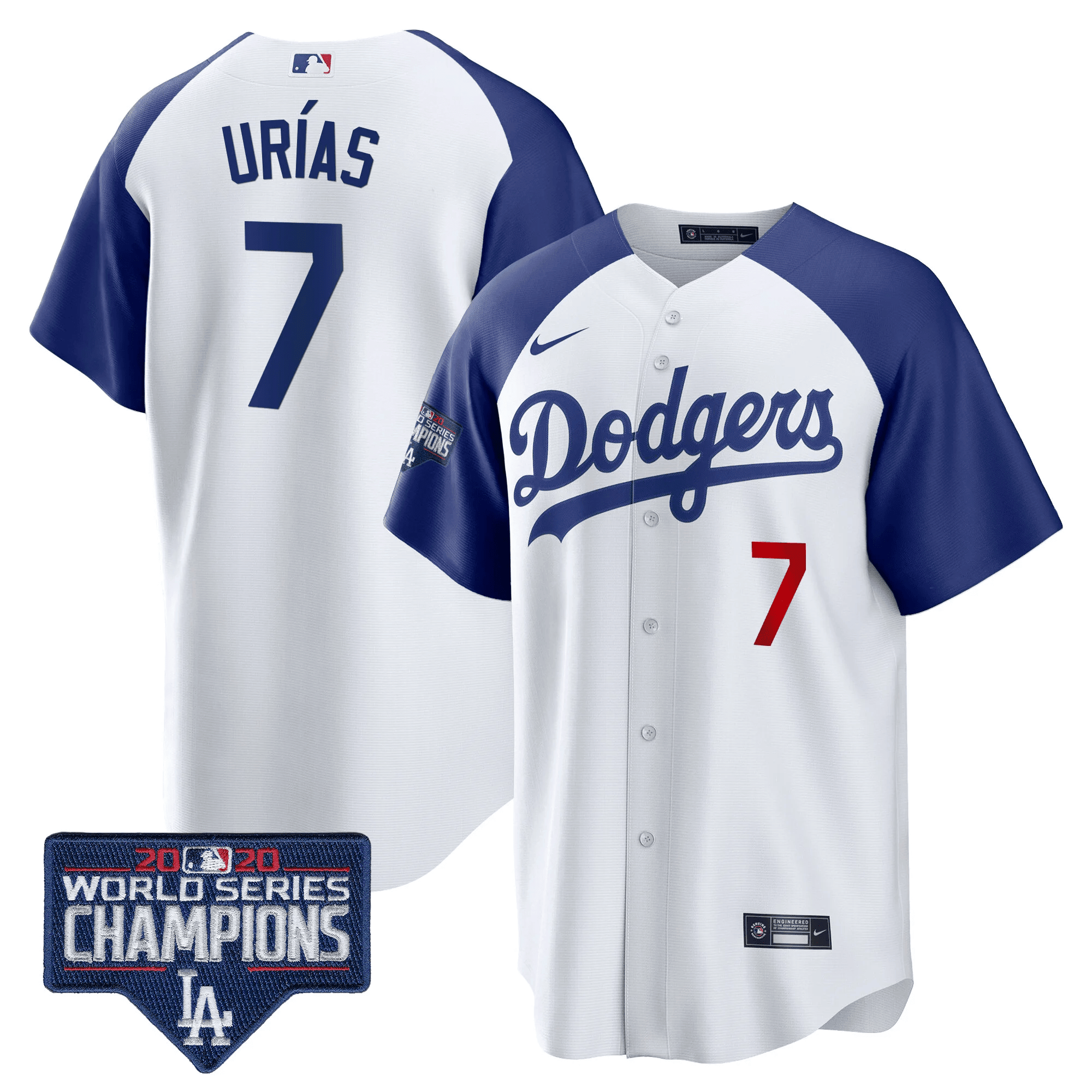 Men’s World Series Champions Patch Cool Base Jersey
