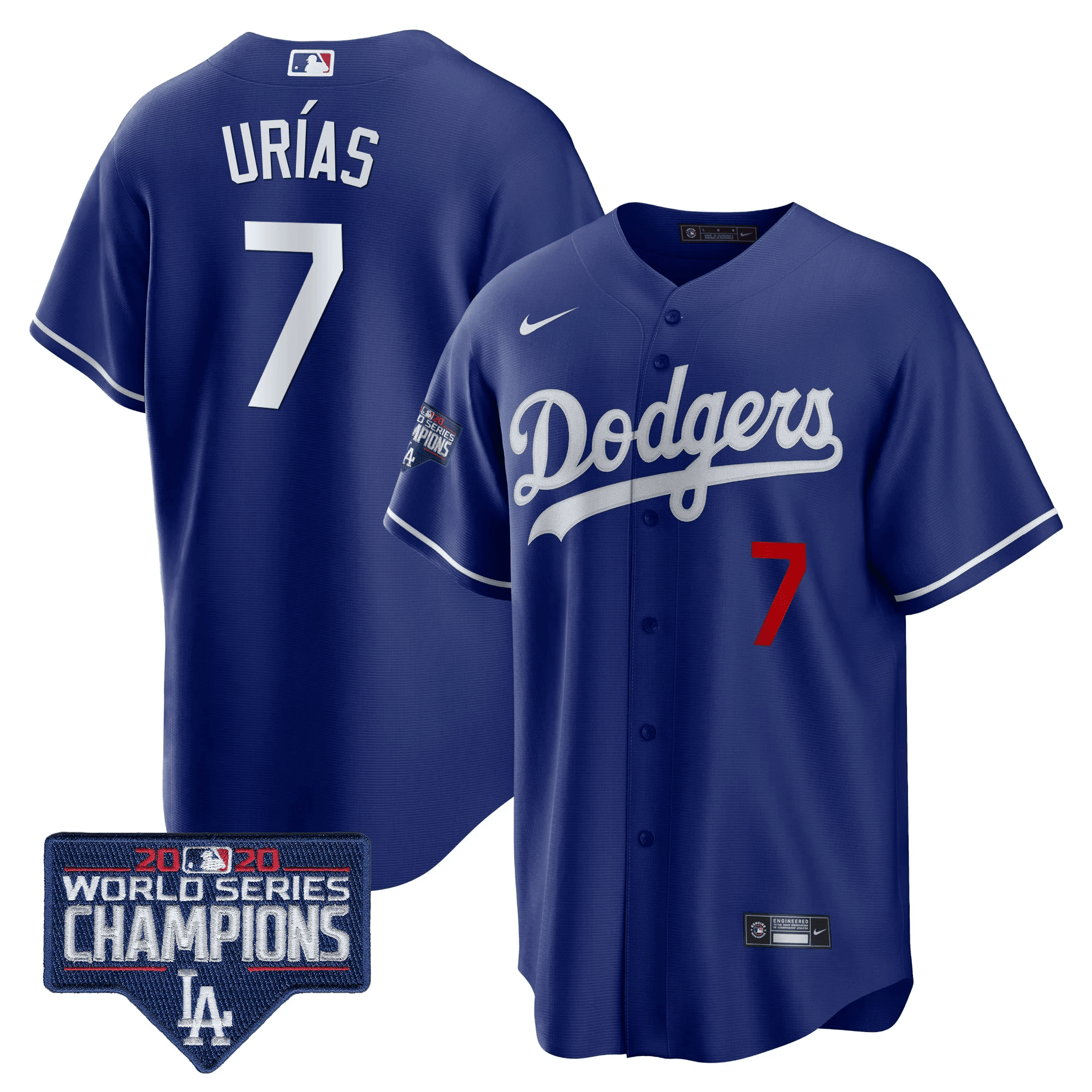 Men’s World Series Champions Patch Cool Base Jersey