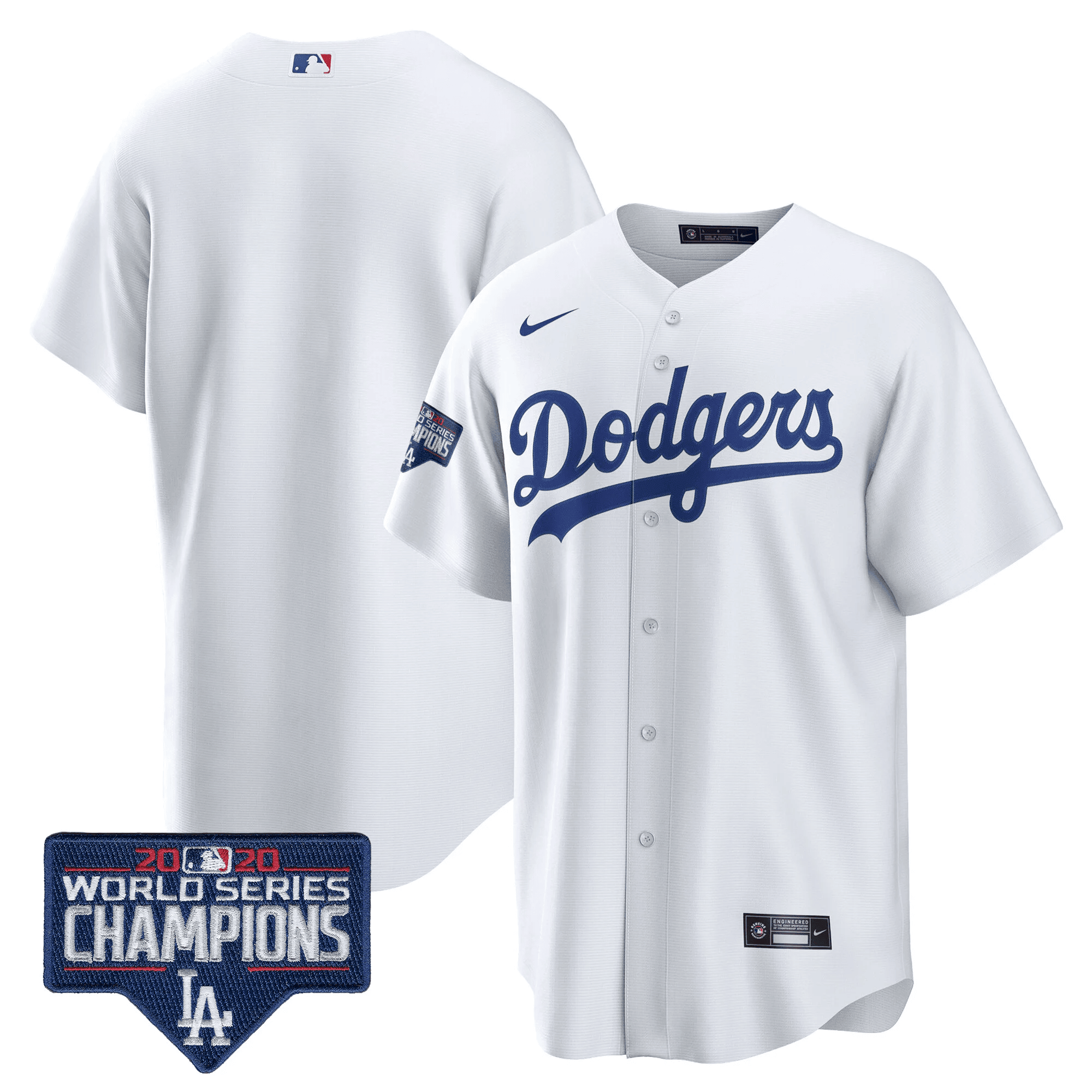 Men’s World Series Champions Patch Cool Base Jersey