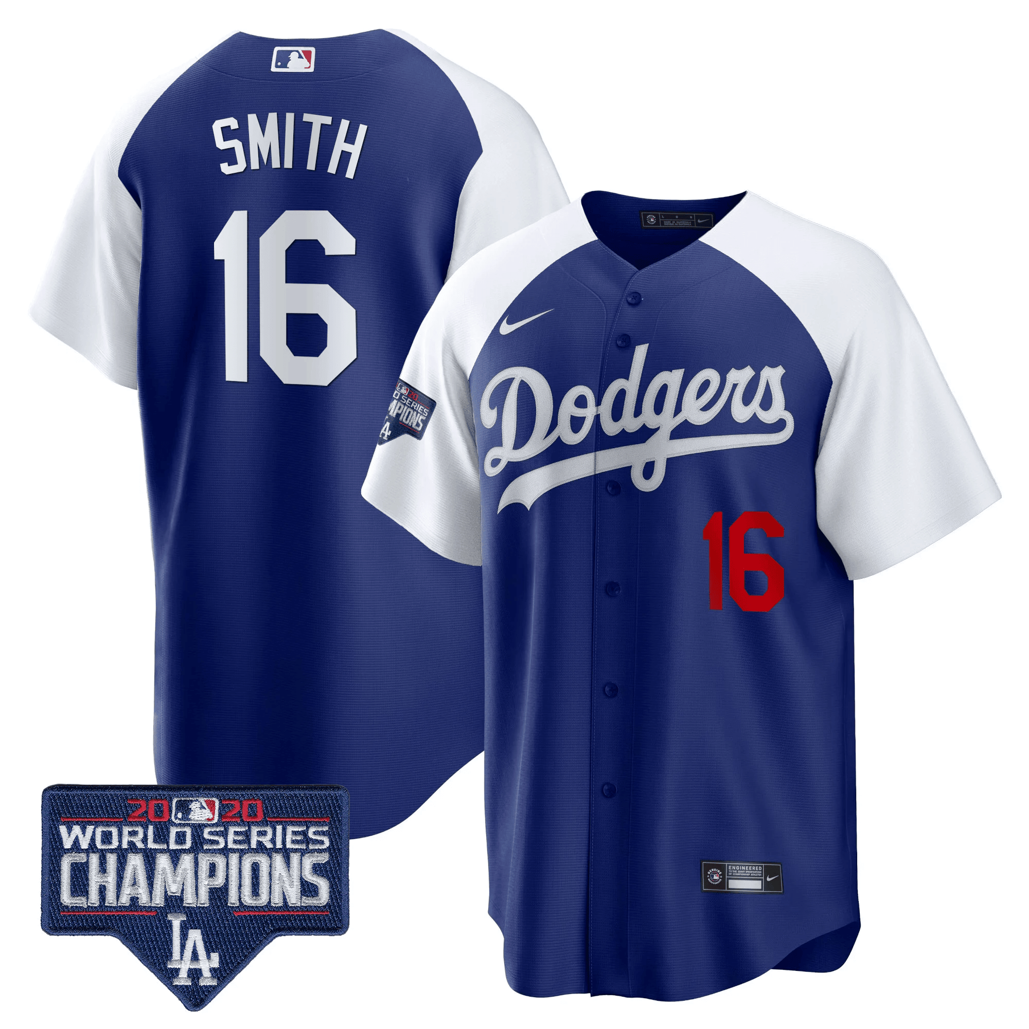 Men’s World Series Champions Patch Cool Base Jersey