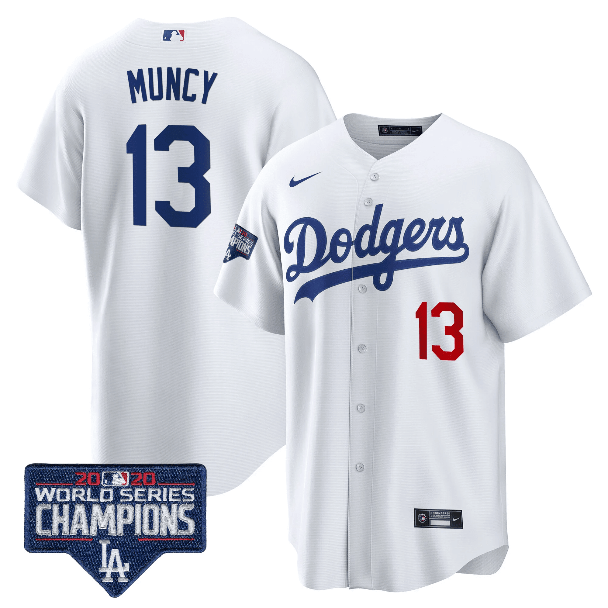 Men’s World Series Champions Patch Cool Base Jersey