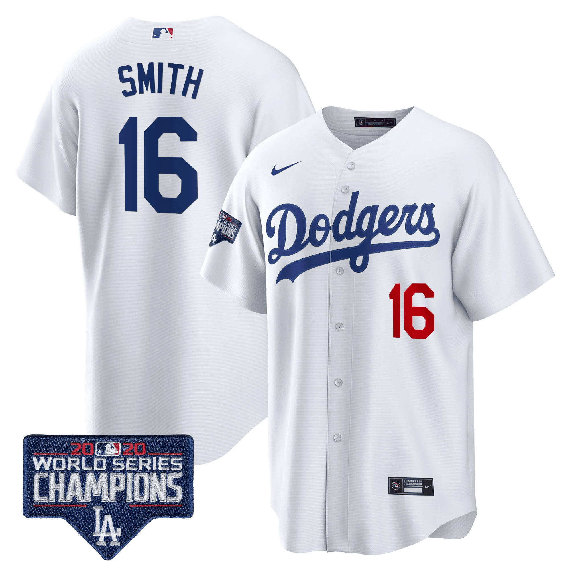 Men’s World Series Champions Patch Cool Base Jersey