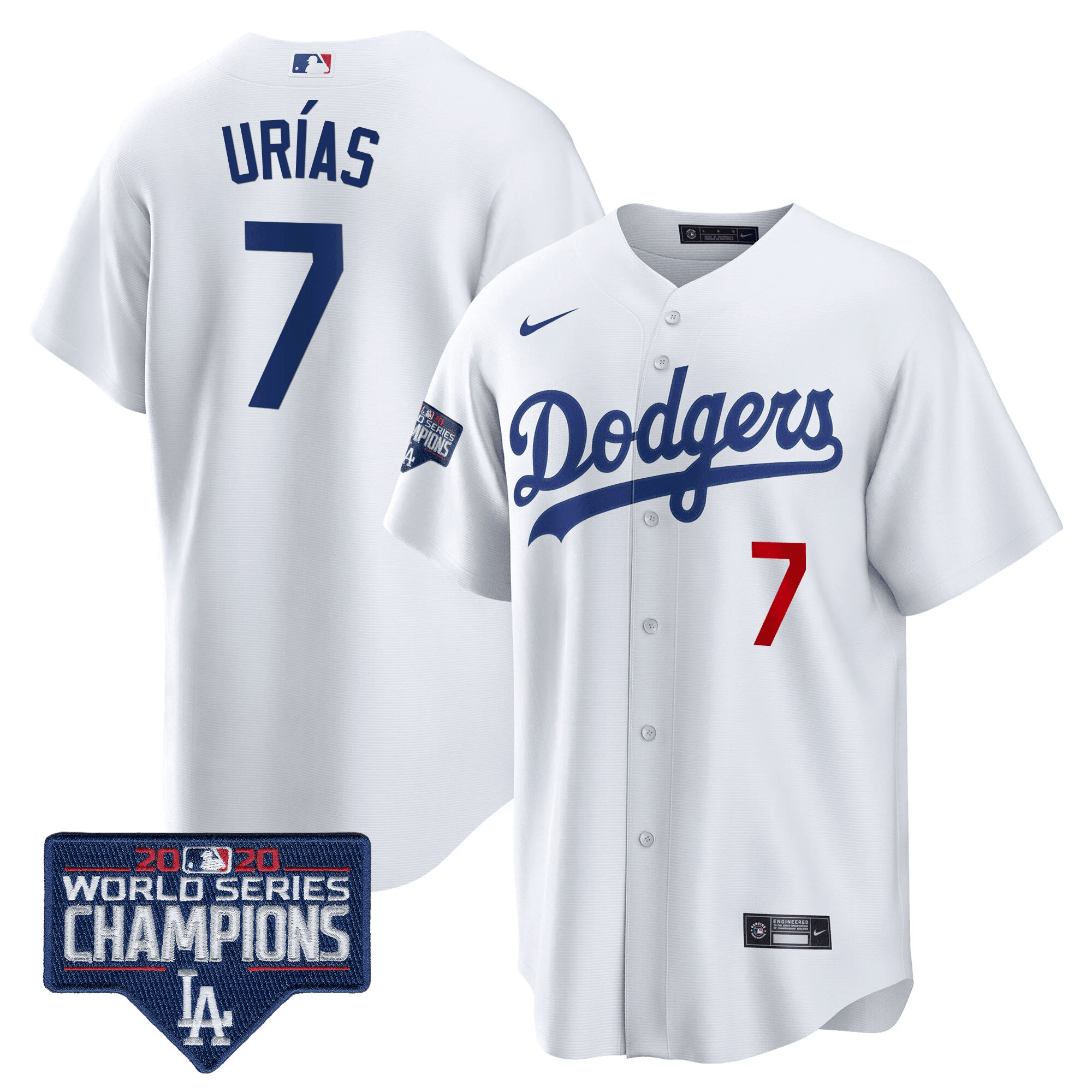 Men’s World Series Champions Patch Cool Base Jersey