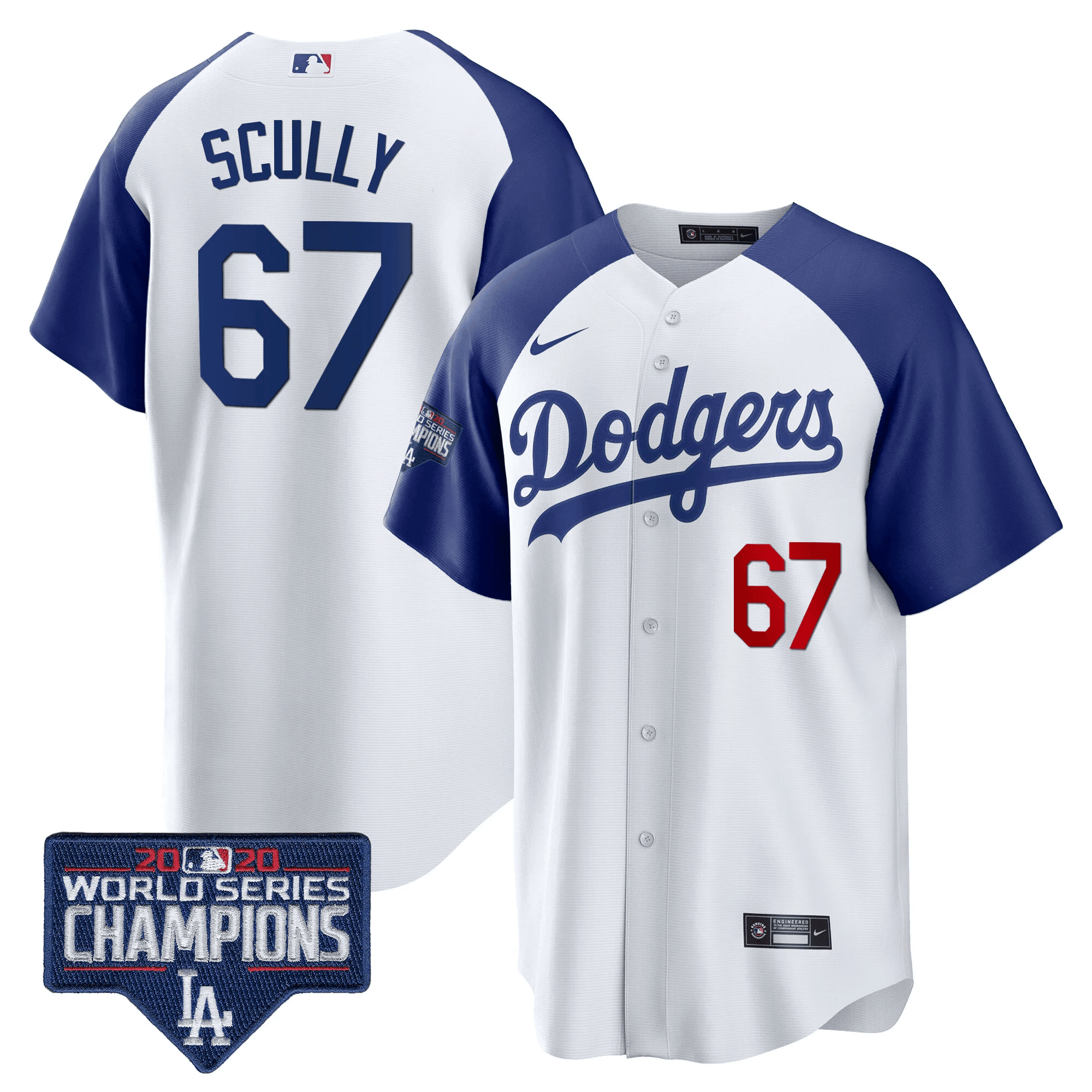 Men’s World Series Champions Patch Cool Base Jersey