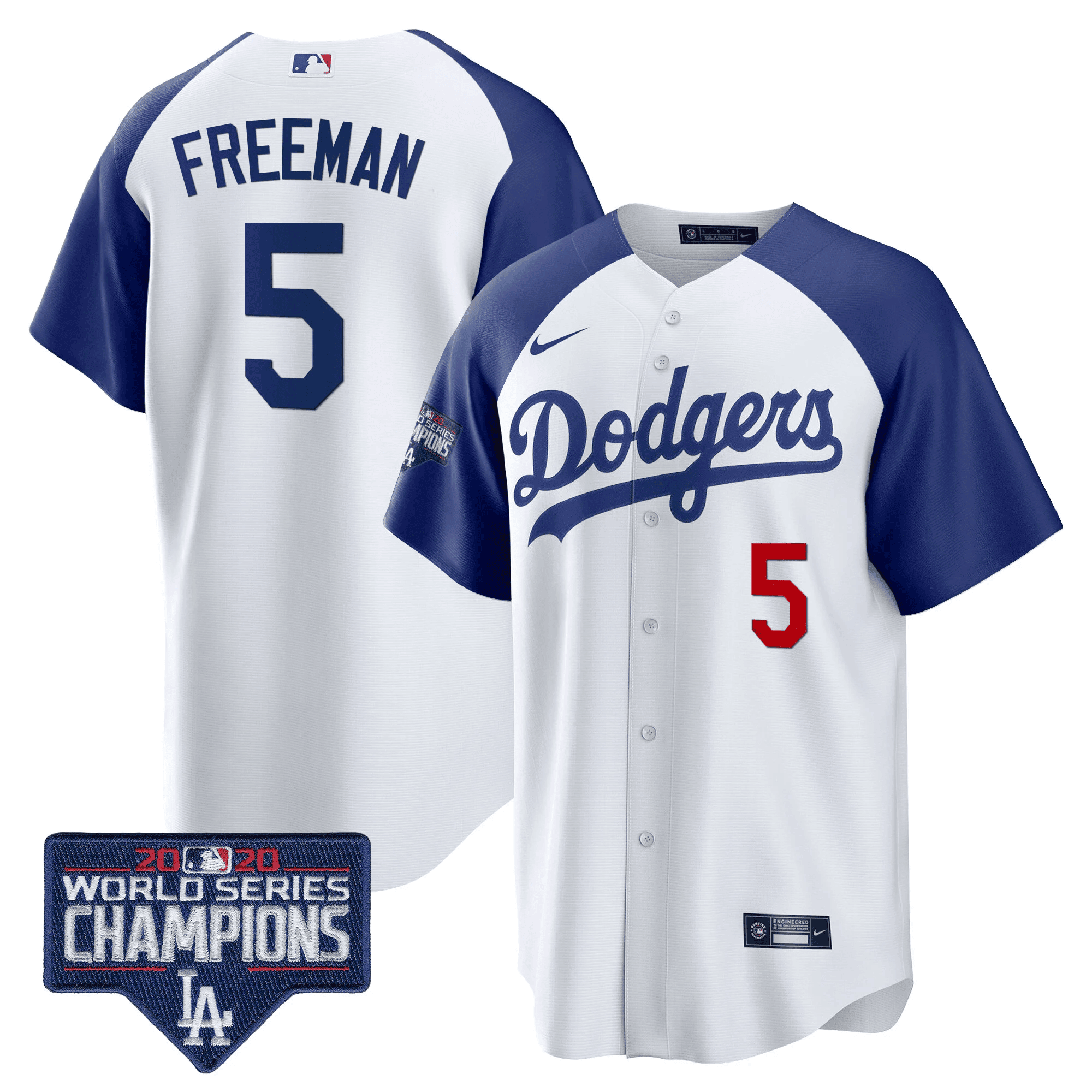 Men’s World Series Champions Patch Cool Base Jersey