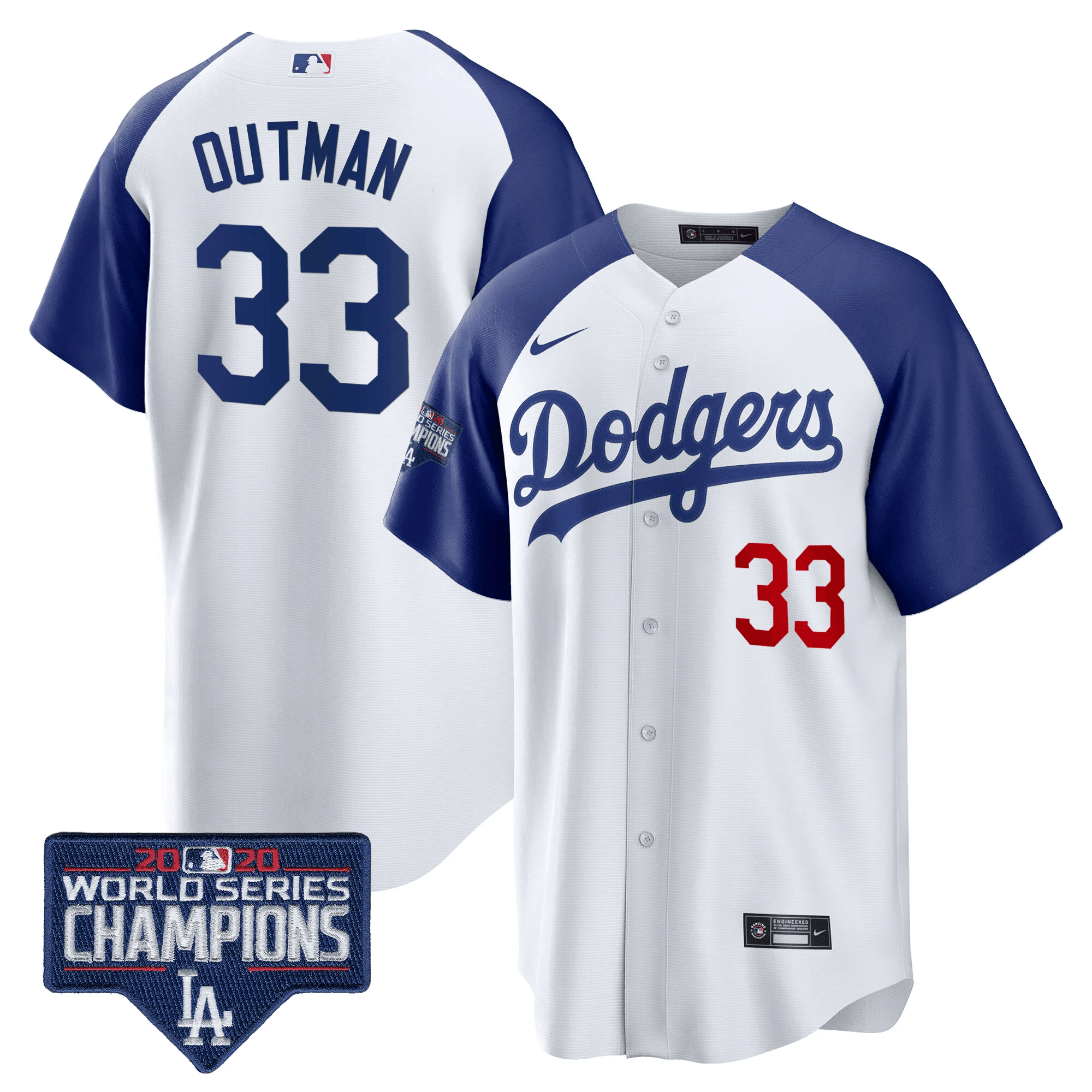 Men’s World Series Champions Patch Cool Base Jersey