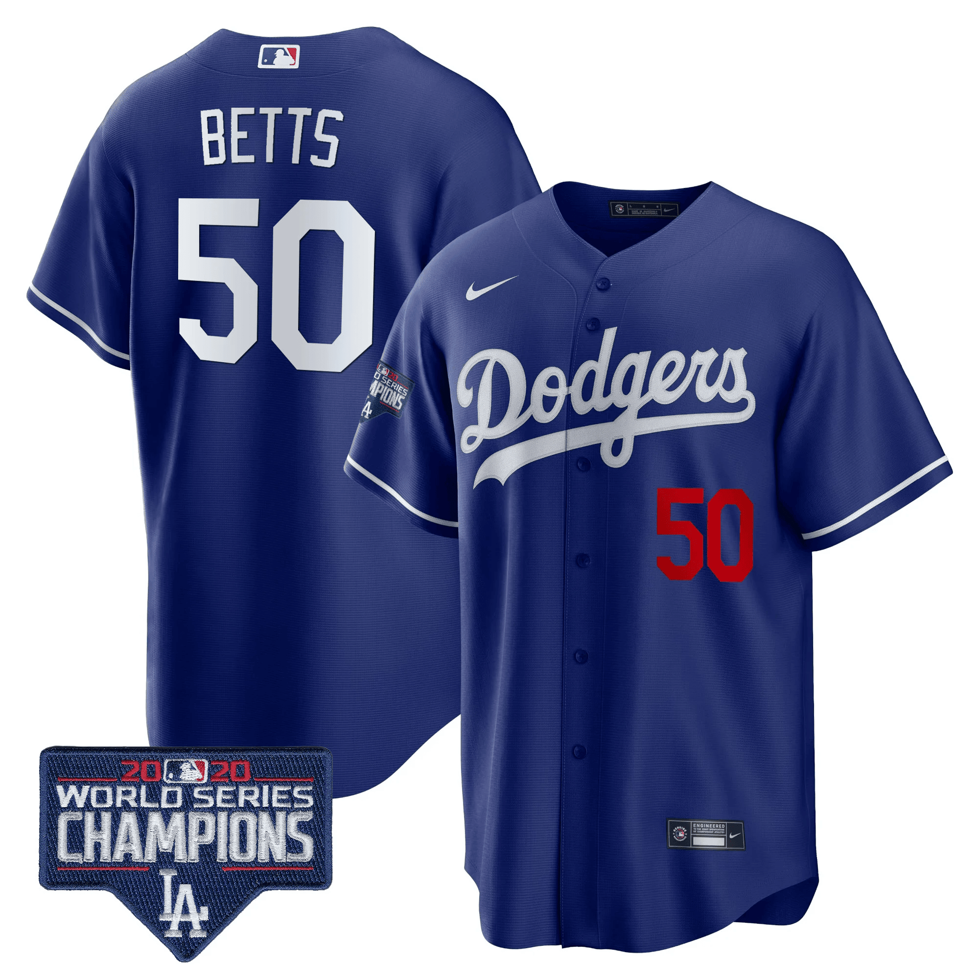 Men’s World Series Champions Patch Cool Base Jersey