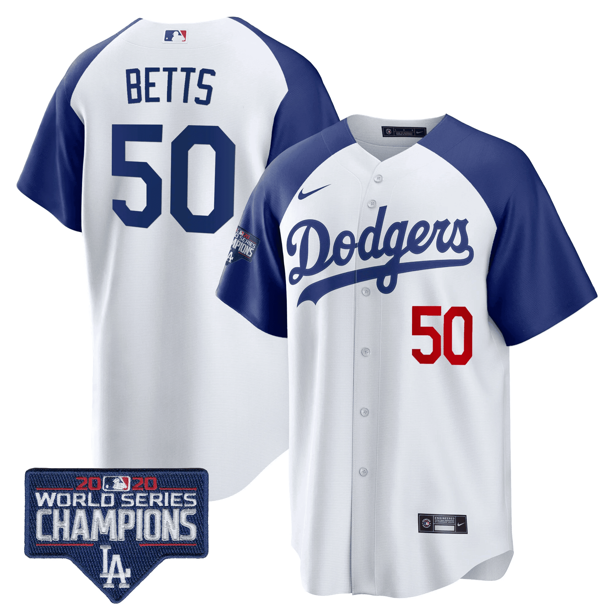 Men’s World Series Champions Patch Cool Base Jersey