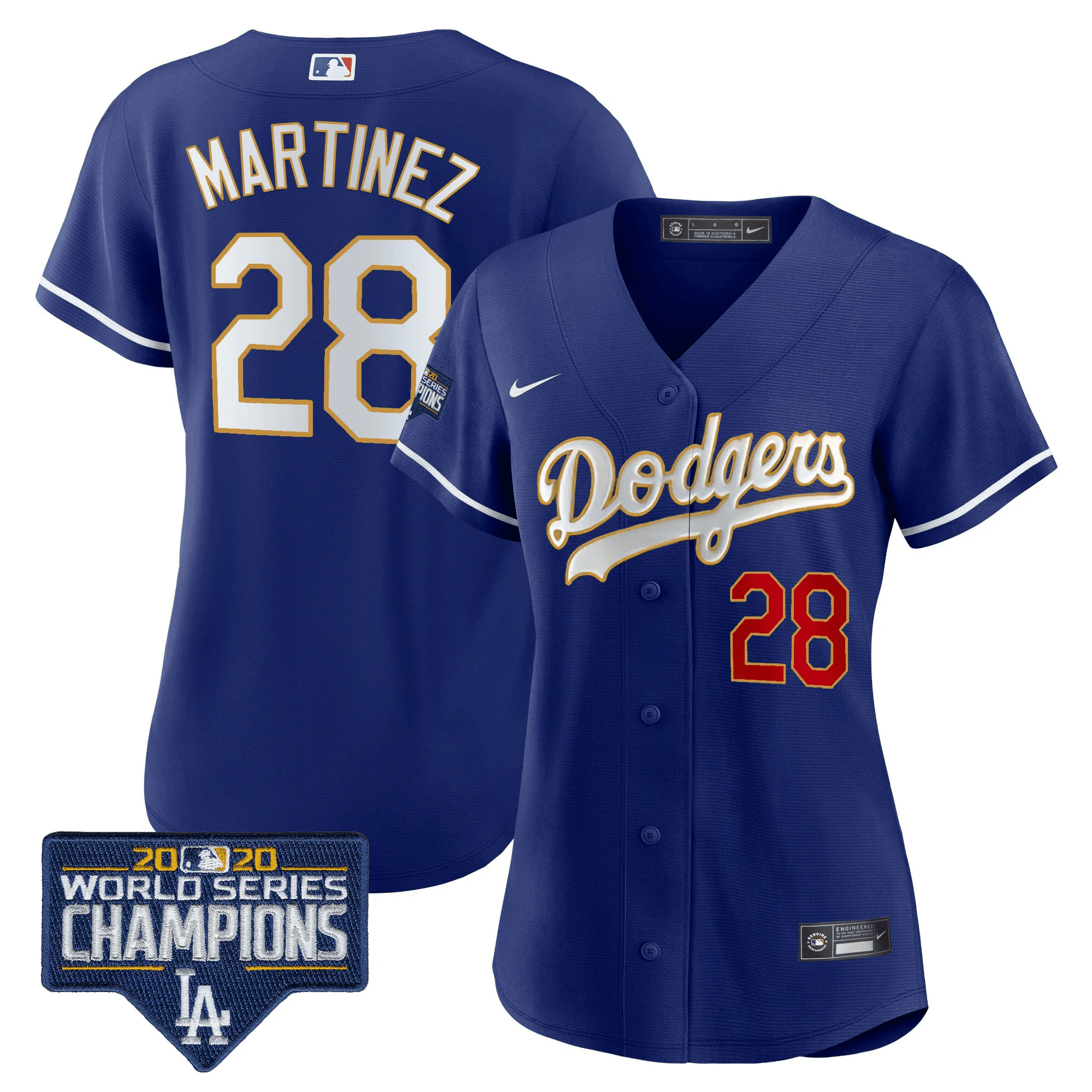Women’s World Series Champions Patch Gold Trim Jersey
