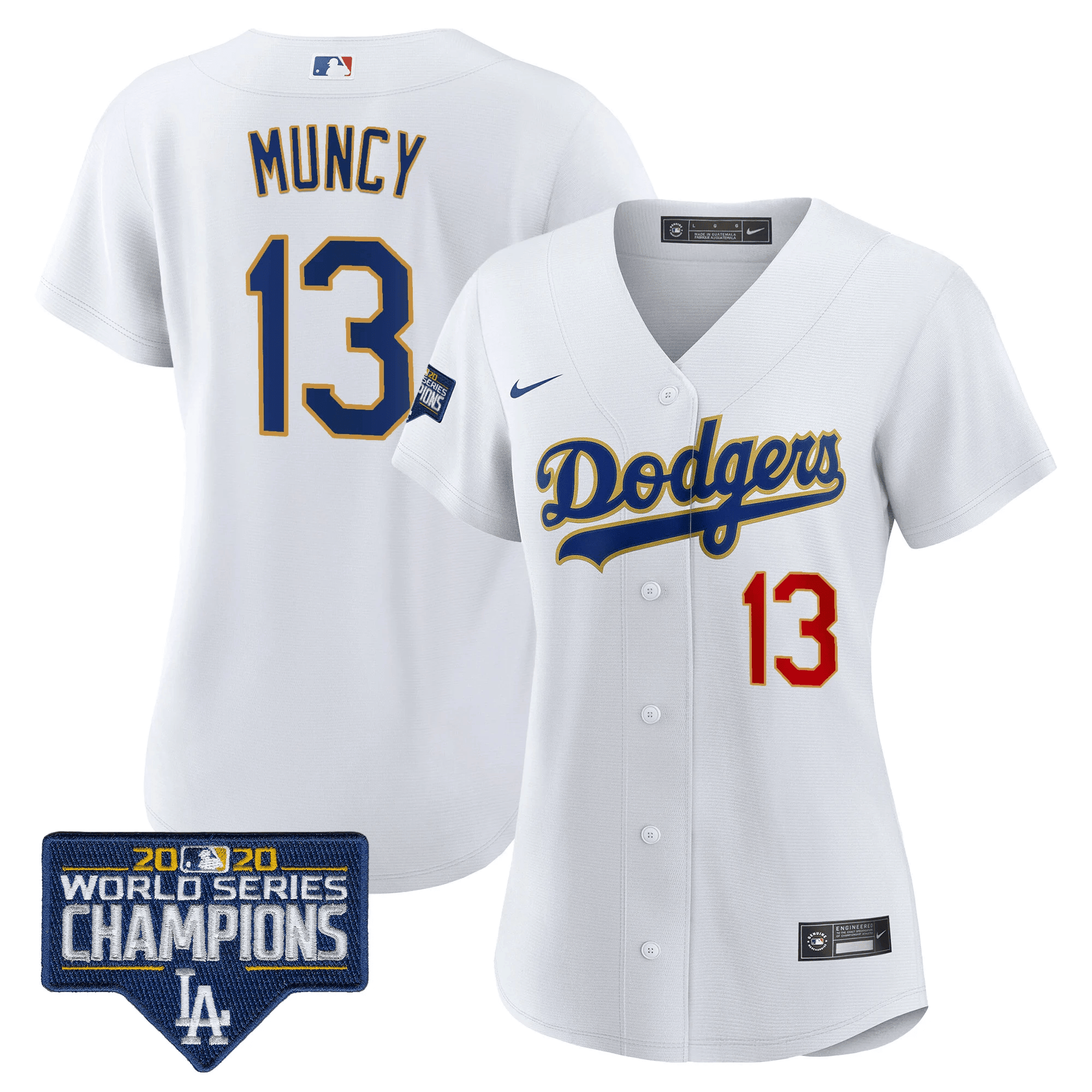 Women’s World Series Champions Patch Gold Trim Jersey