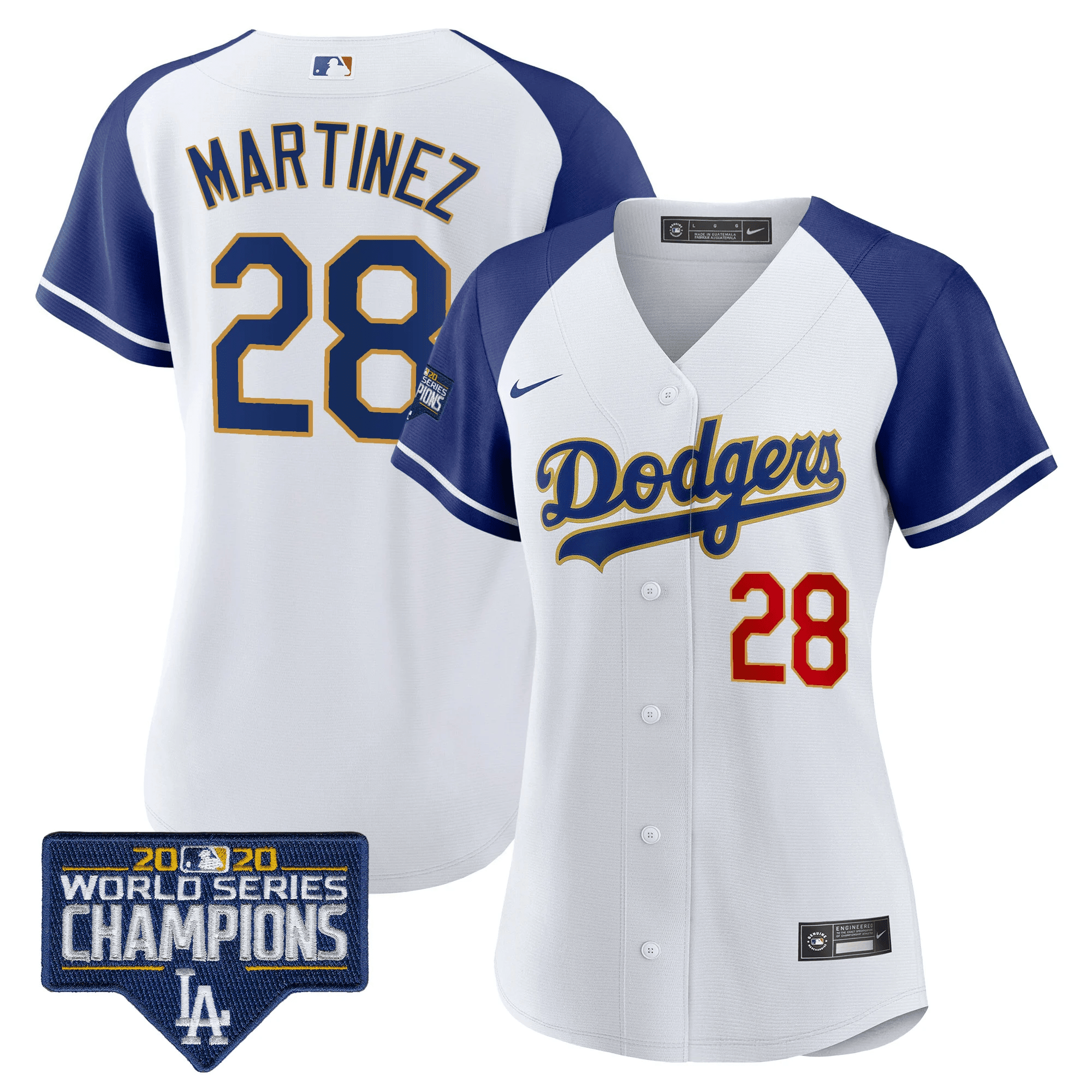 Women’s World Series Champions Patch Gold Trim Jersey