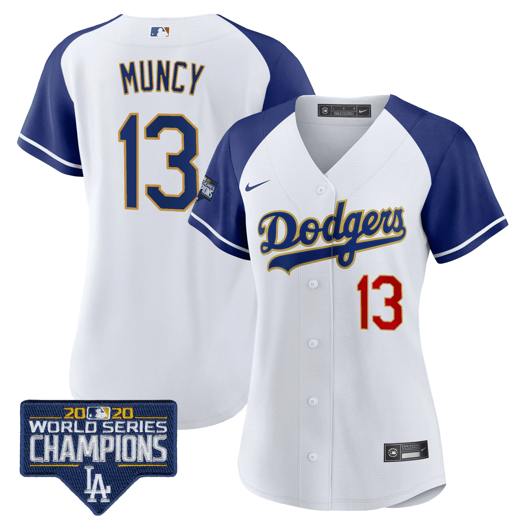 Women’s World Series Champions Patch Gold Trim Jersey