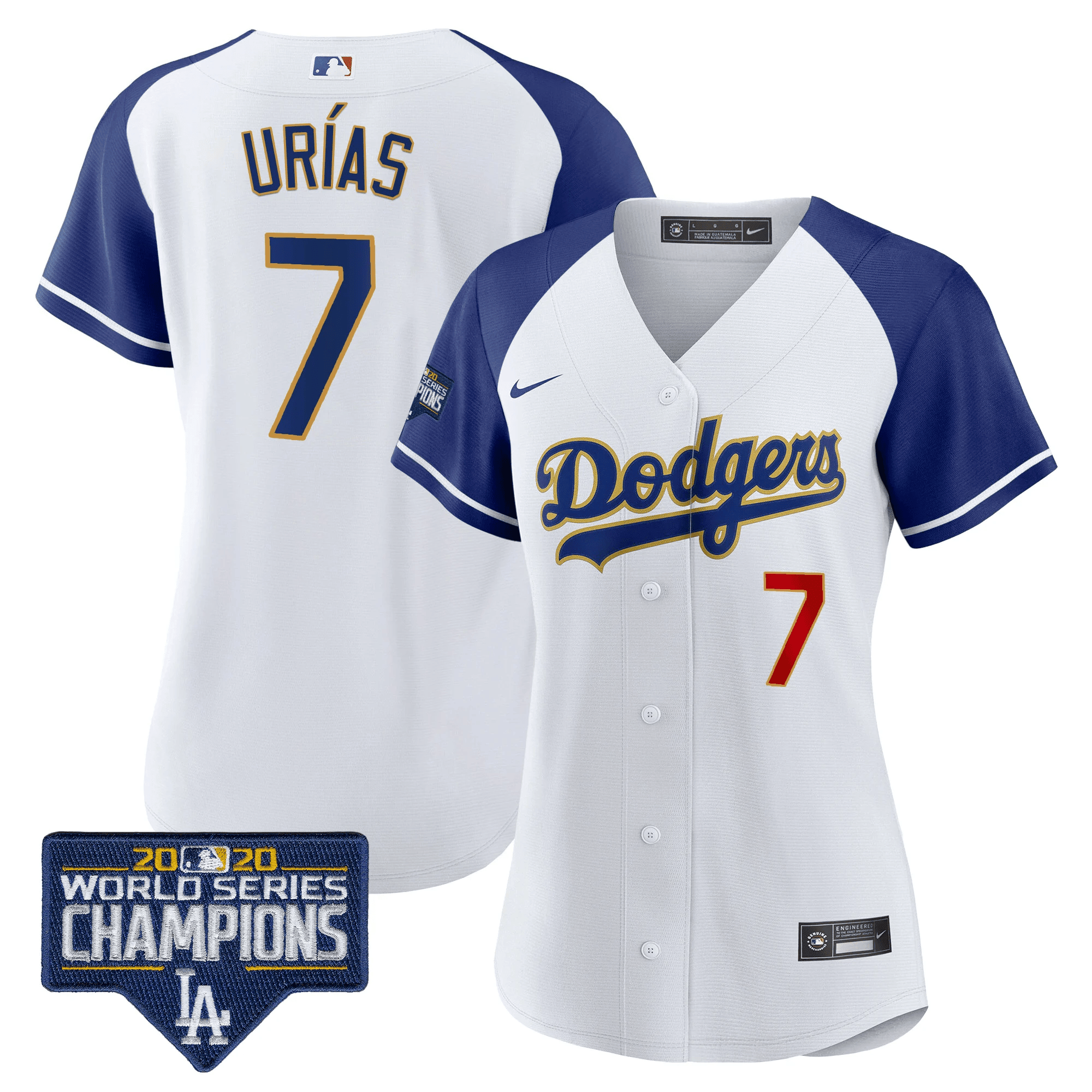 Women’s World Series Champions Patch Gold Trim Jersey