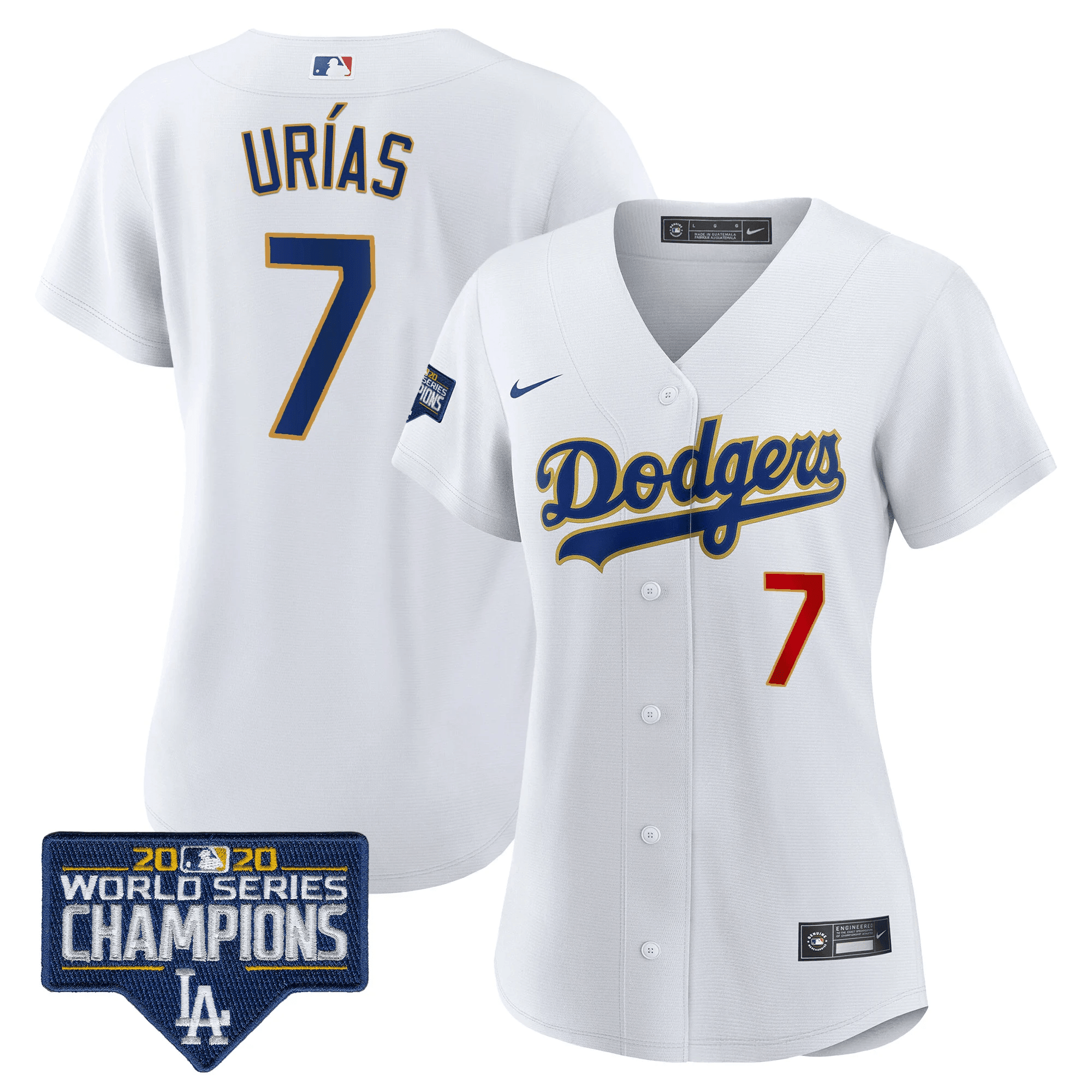 Women’s World Series Champions Patch Gold Trim Jersey
