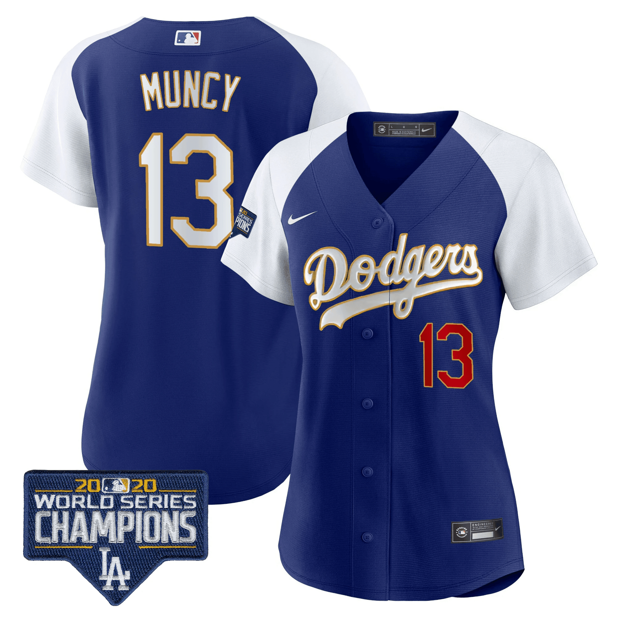 Women’s World Series Champions Patch Gold Trim Jersey