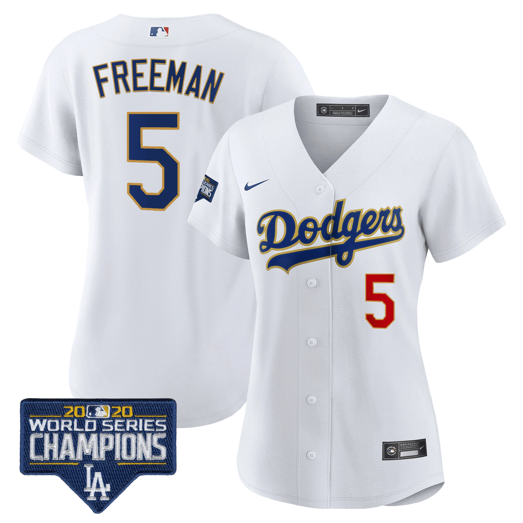 Women’s World Series Champions Patch Gold Trim Jersey