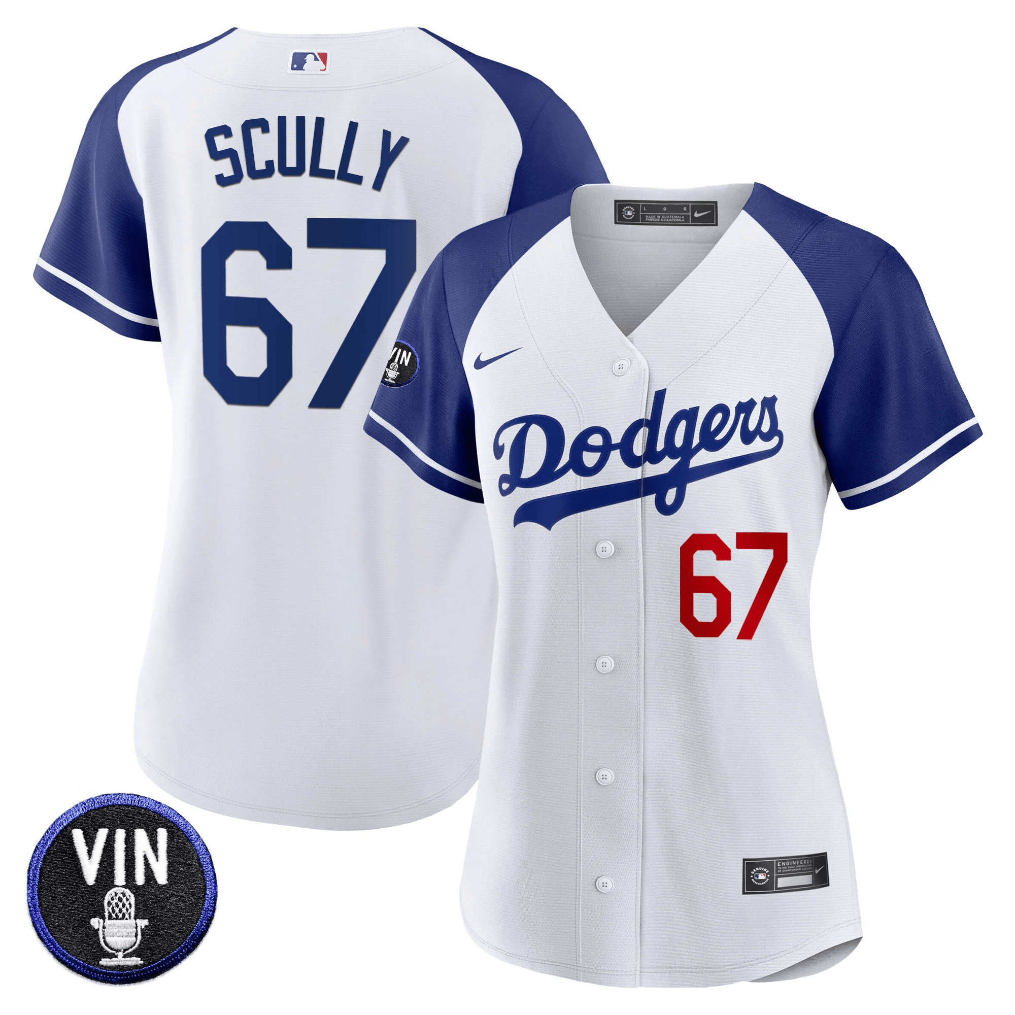 Women’s Vin Scully Patch Jersey