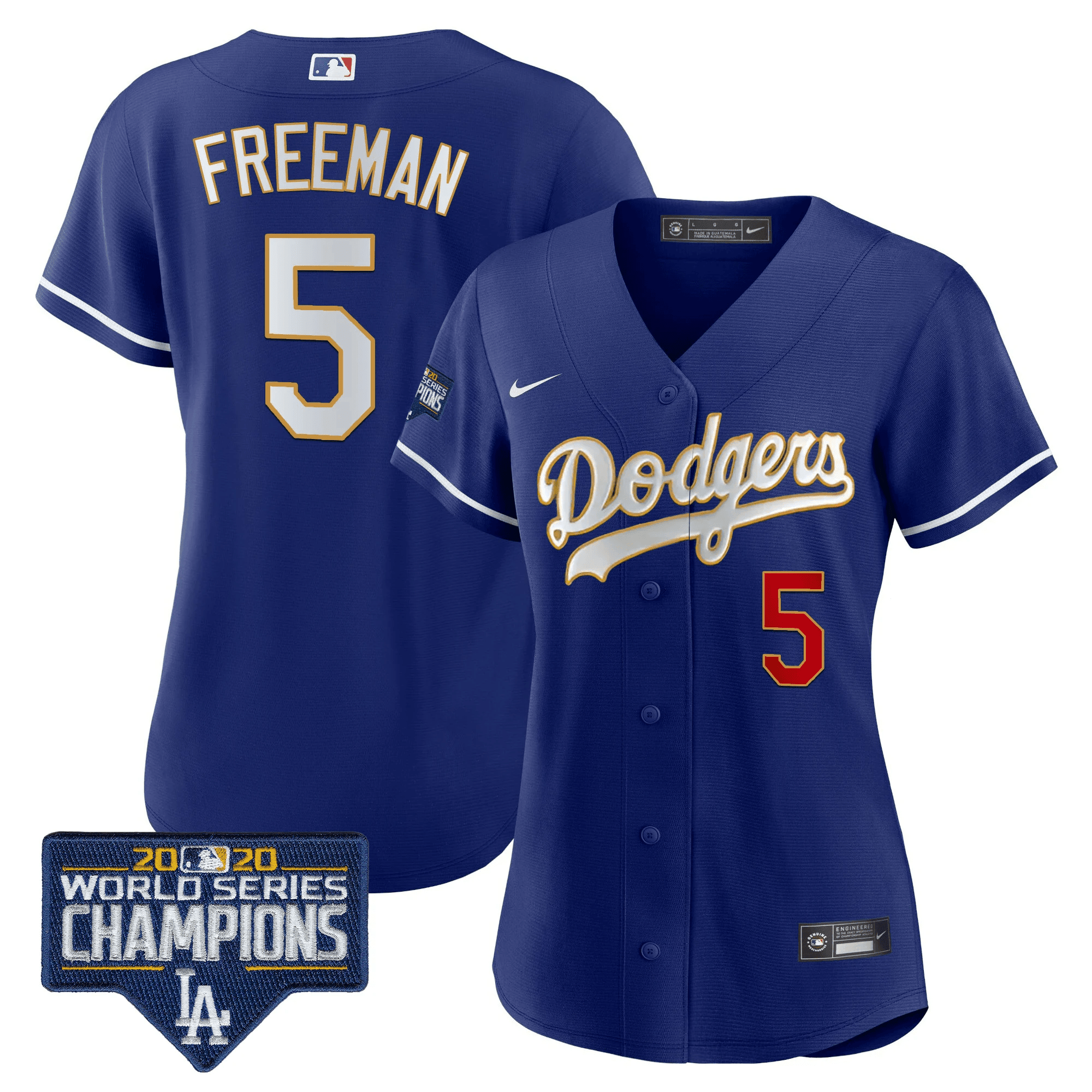 Women’s World Series Champions Patch Gold Trim Jersey