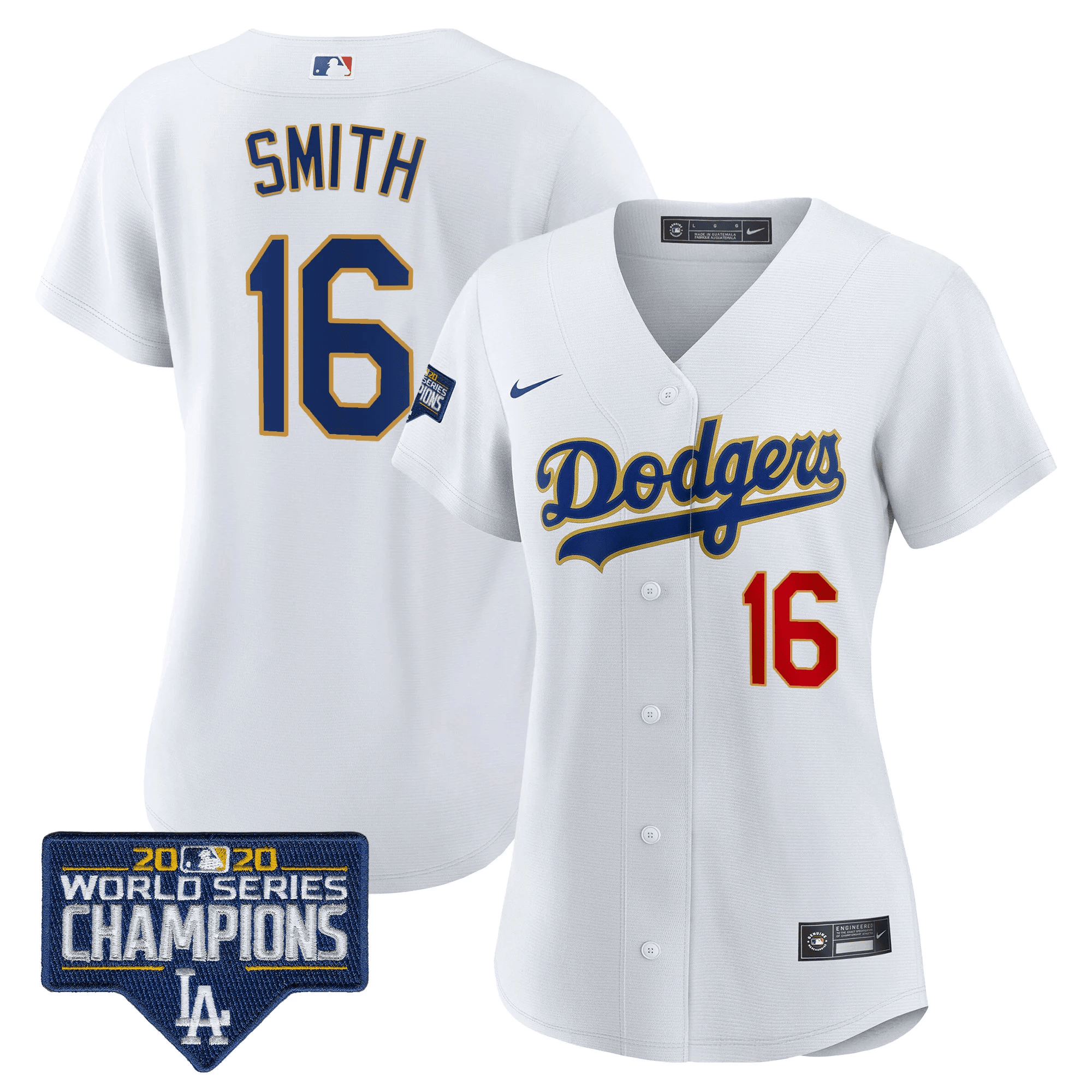 Women’s World Series Champions Patch Gold Trim Jersey