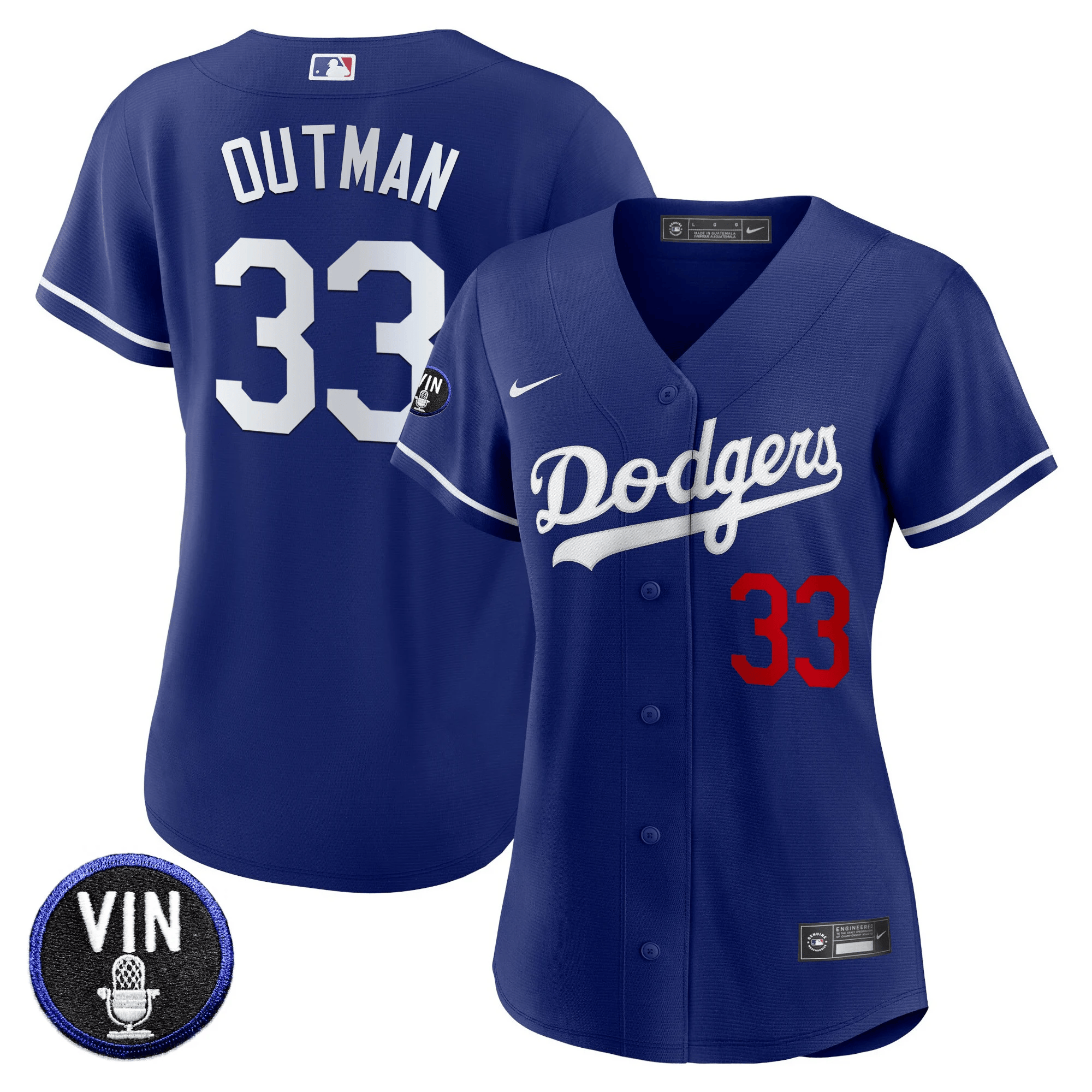 Women’s Vin Scully Patch Jersey