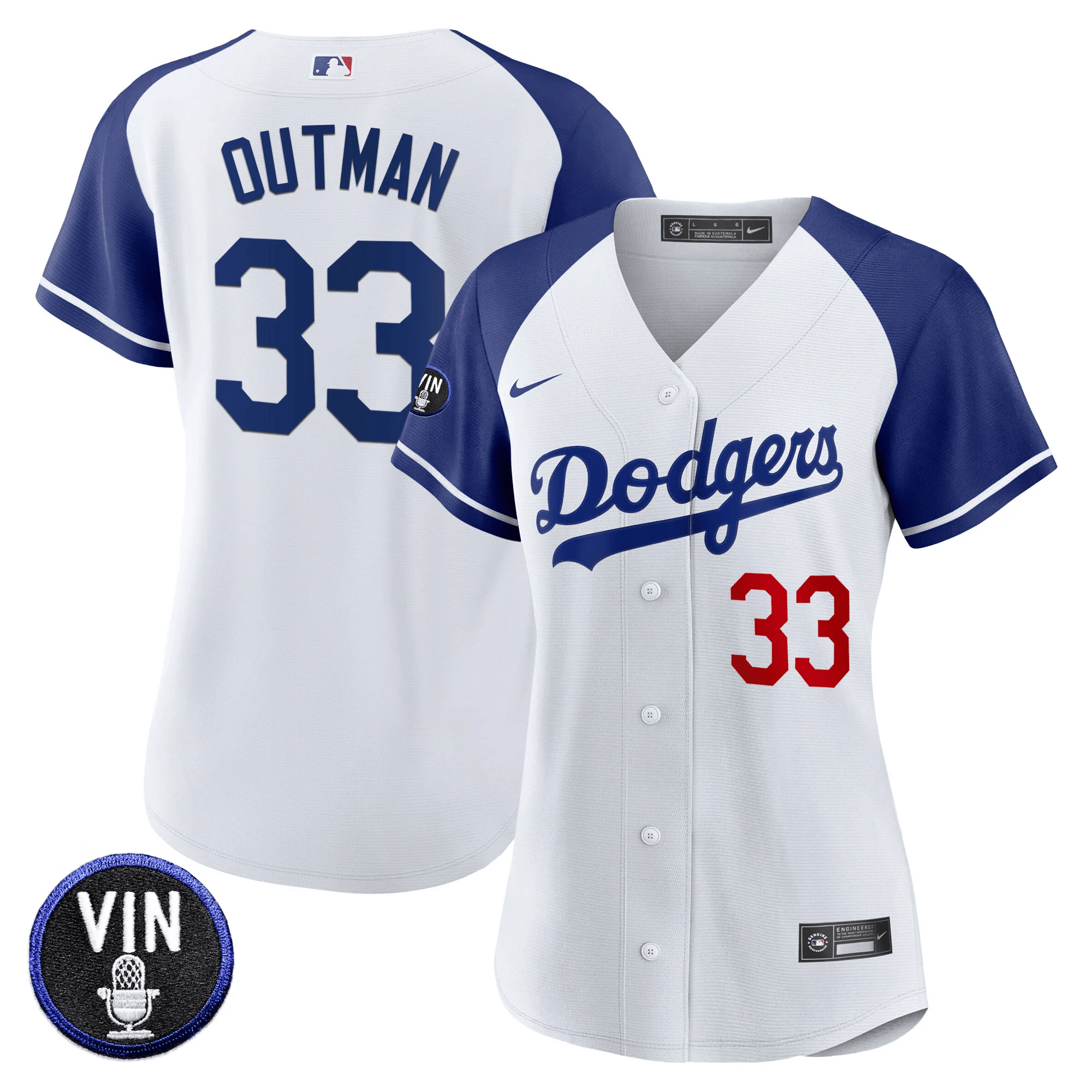 Women’s Vin Scully Patch Jersey