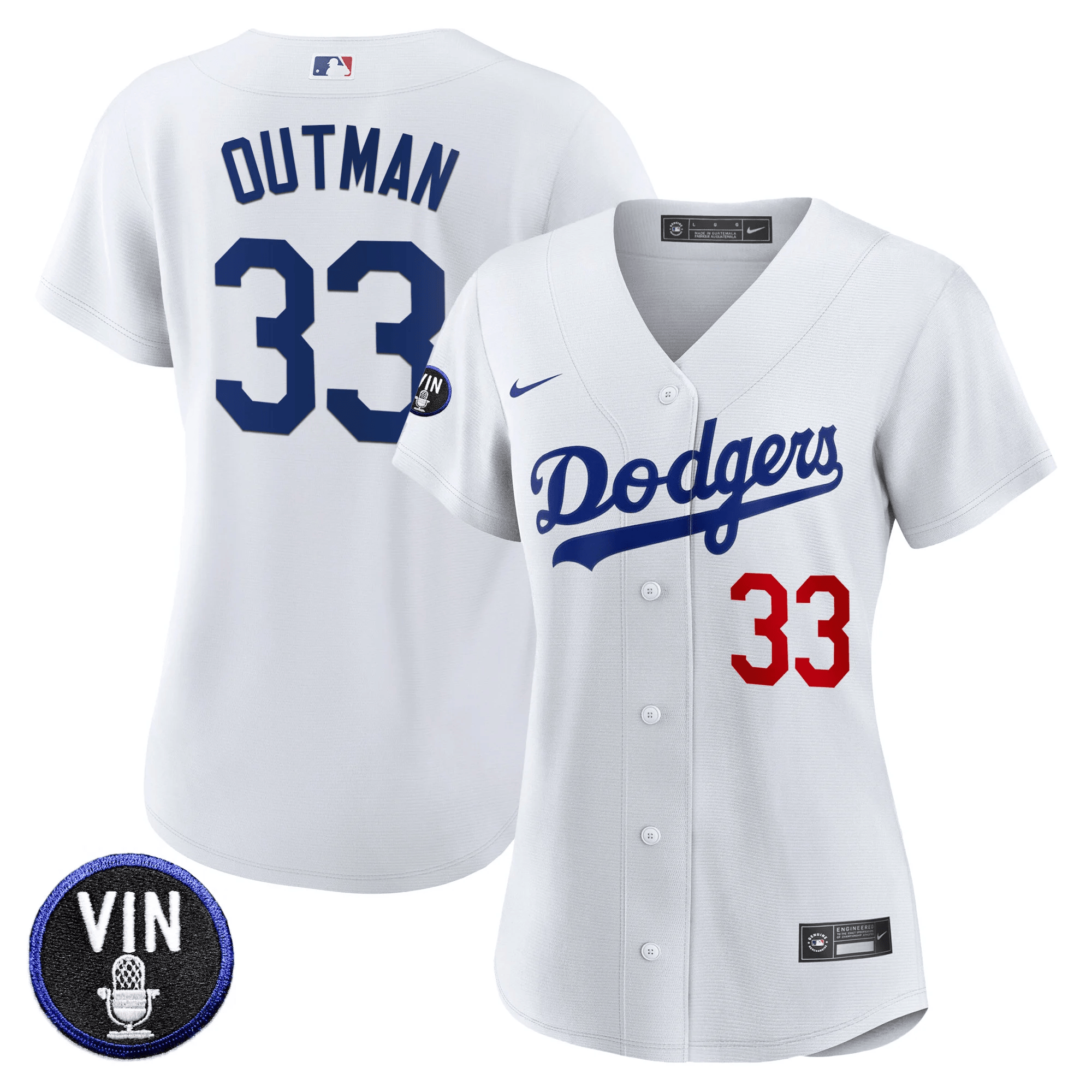 Women’s Vin Scully Patch Jersey