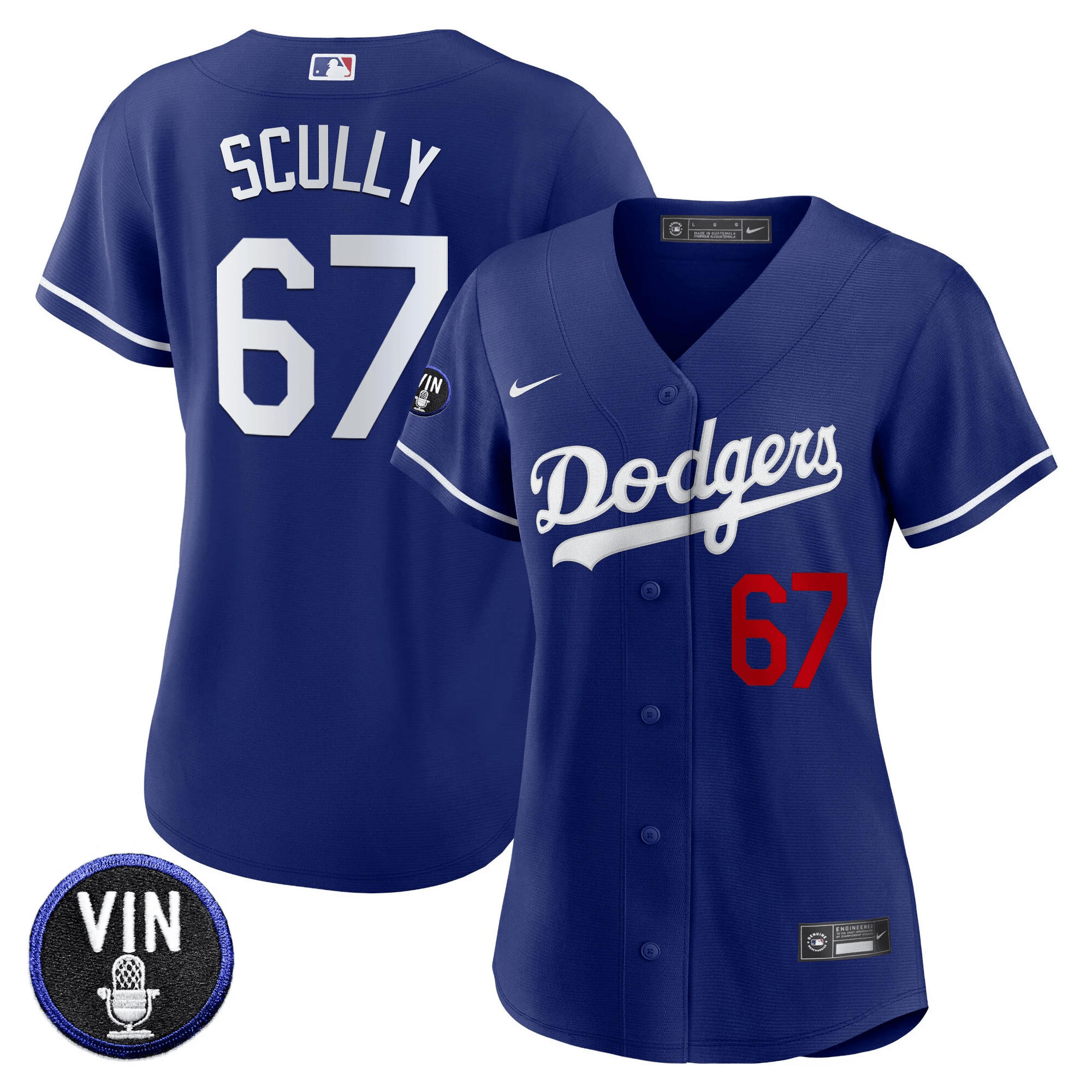Women’s Vin Scully Patch Jersey