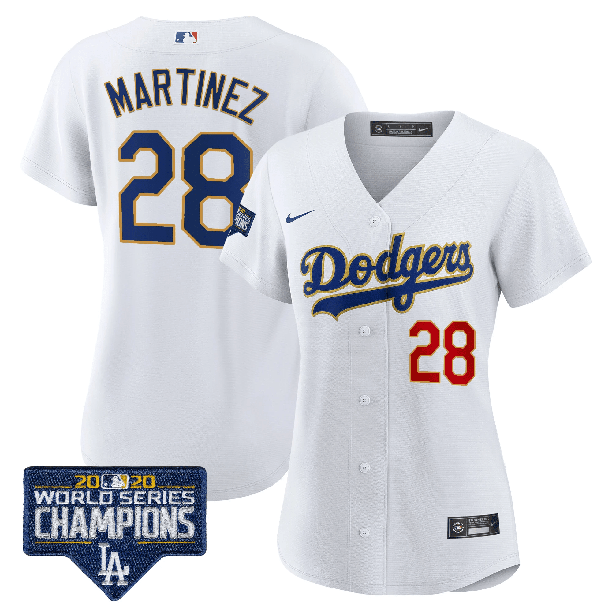 Women’s World Series Champions Patch Gold Trim Jersey