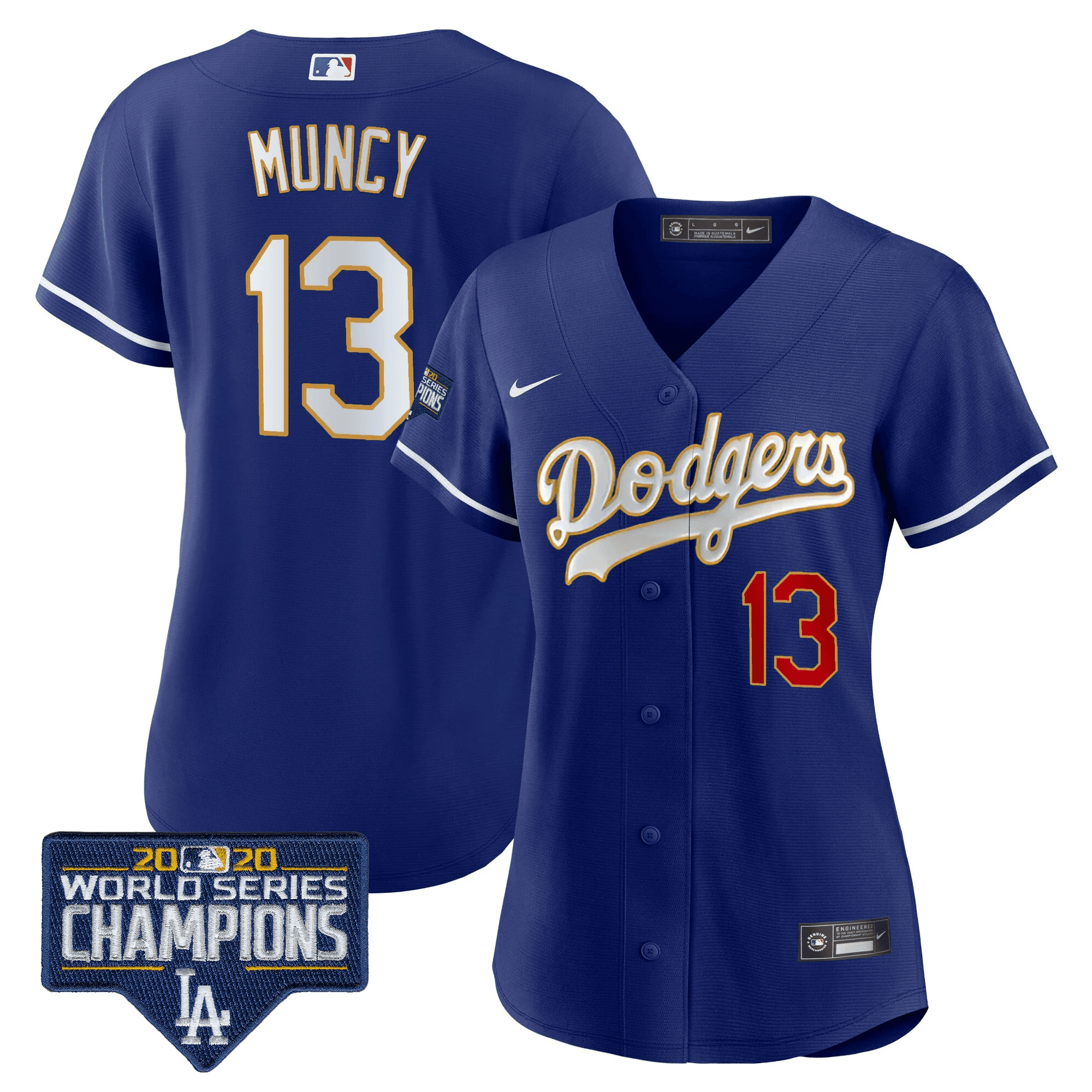 Women’s World Series Champions Patch Gold Trim Jersey
