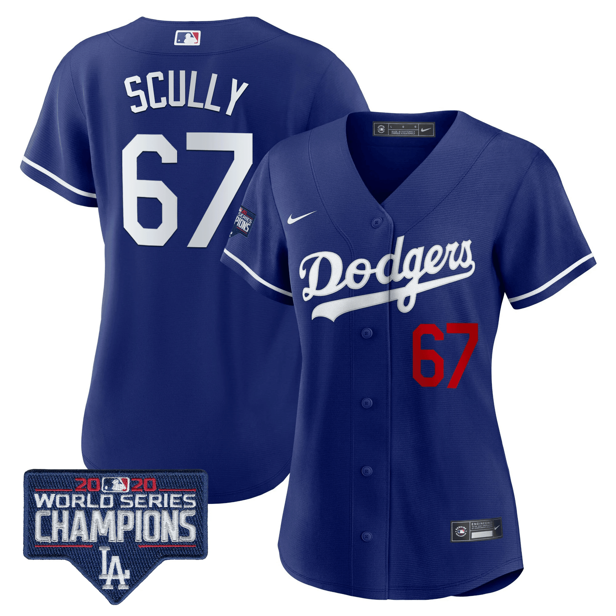 Women’s World Series Champions Patch Jersey