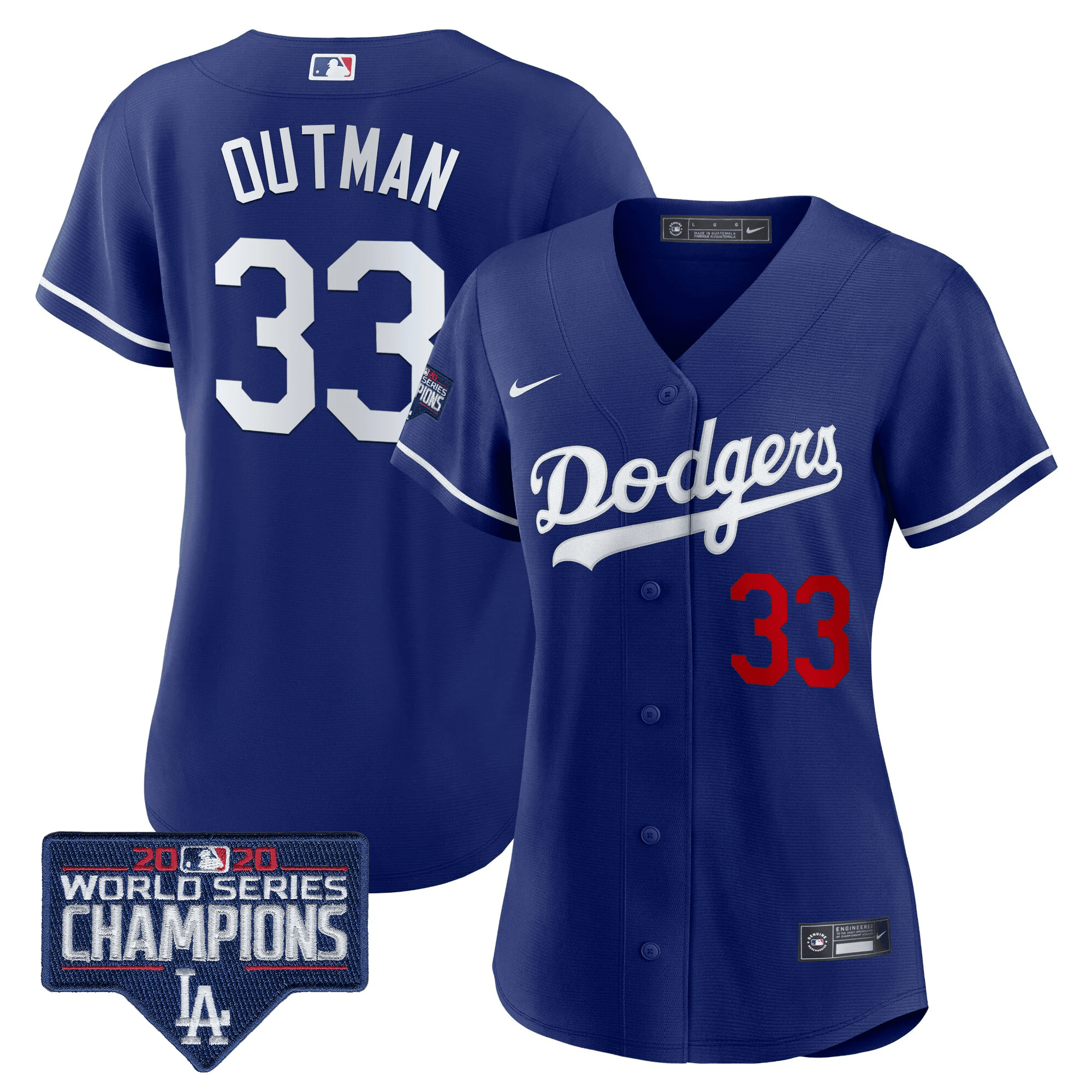 Women’s World Series Champions Patch Jersey
