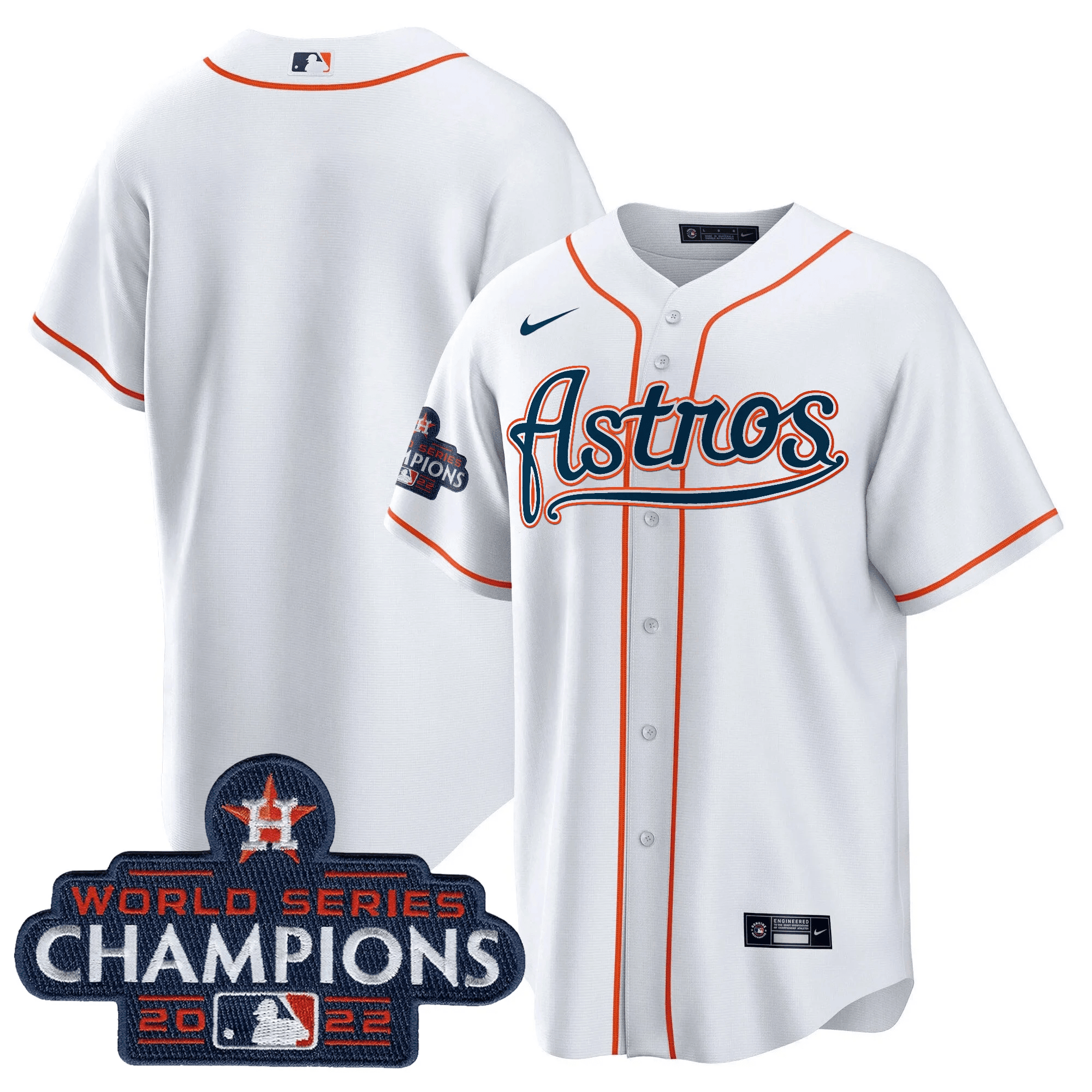 Men’s Champions & Throwback Patch Gold Jersey V2