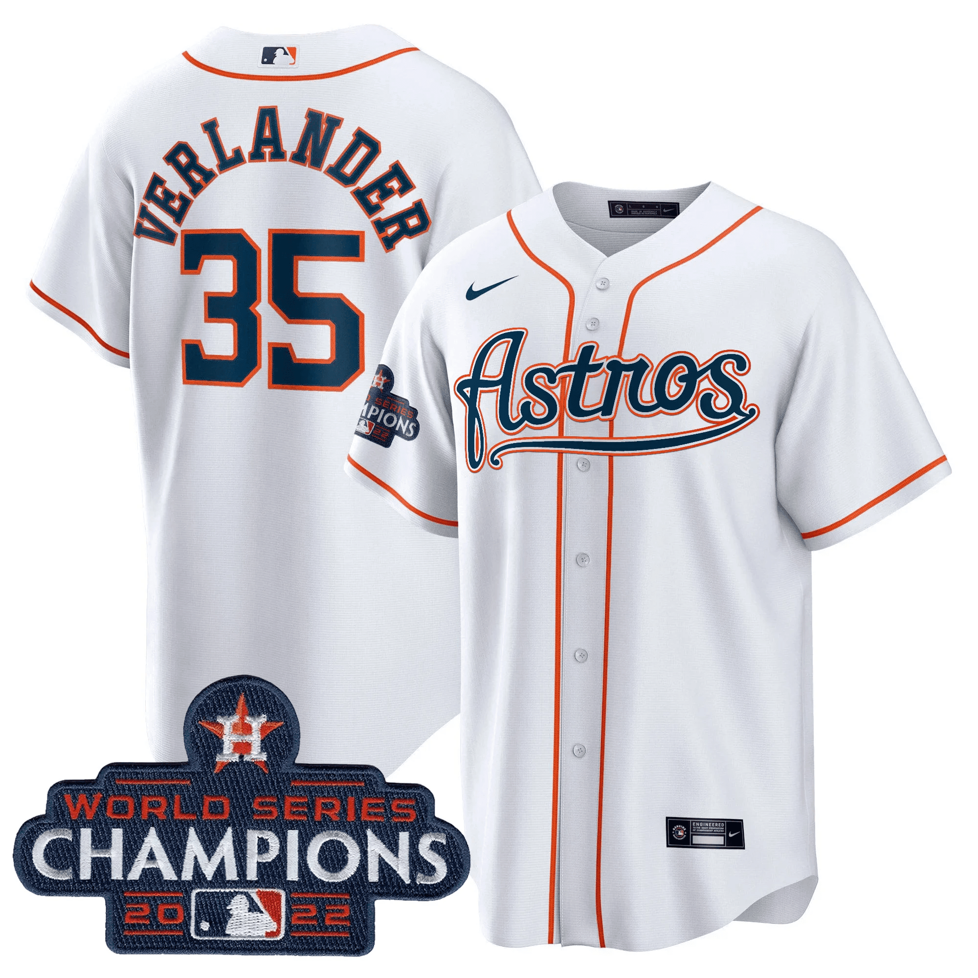 Men’s Champions & Throwback Patch Gold Jersey V2