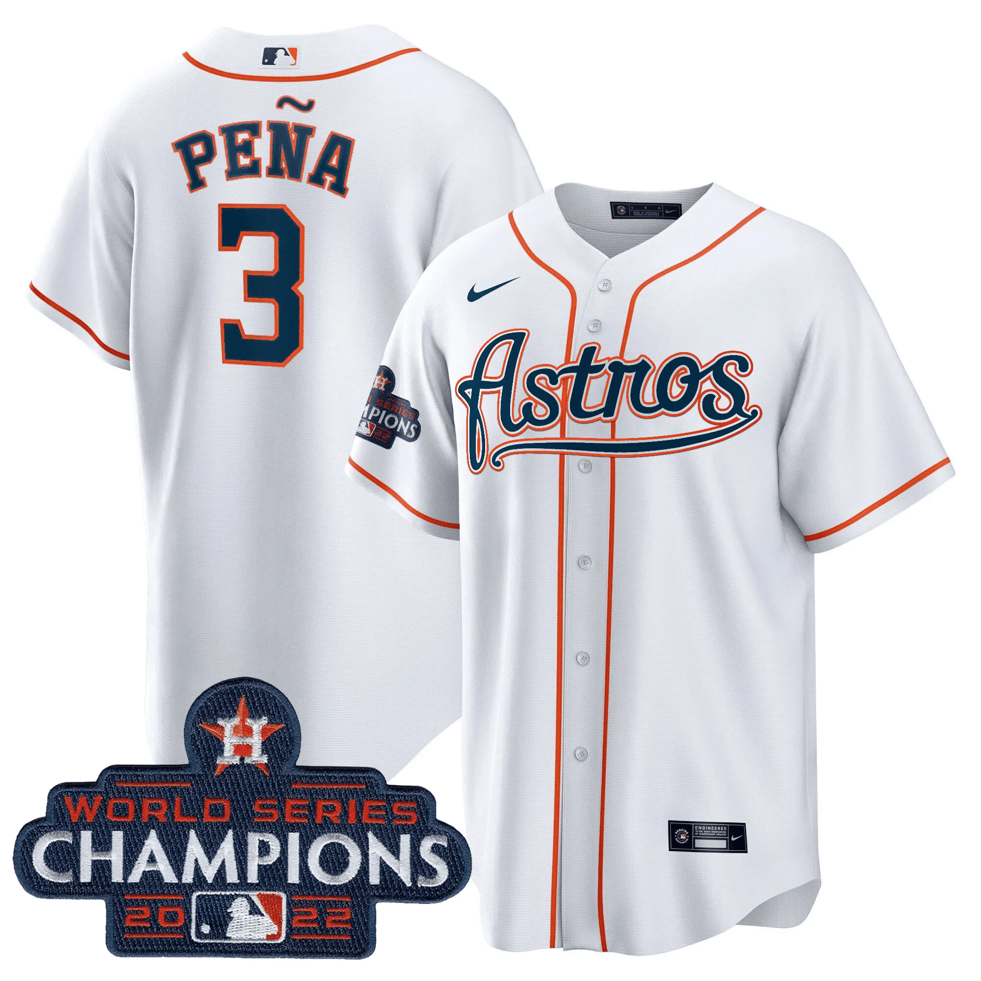 Men’s Champions & Throwback Patch Gold Jersey V2