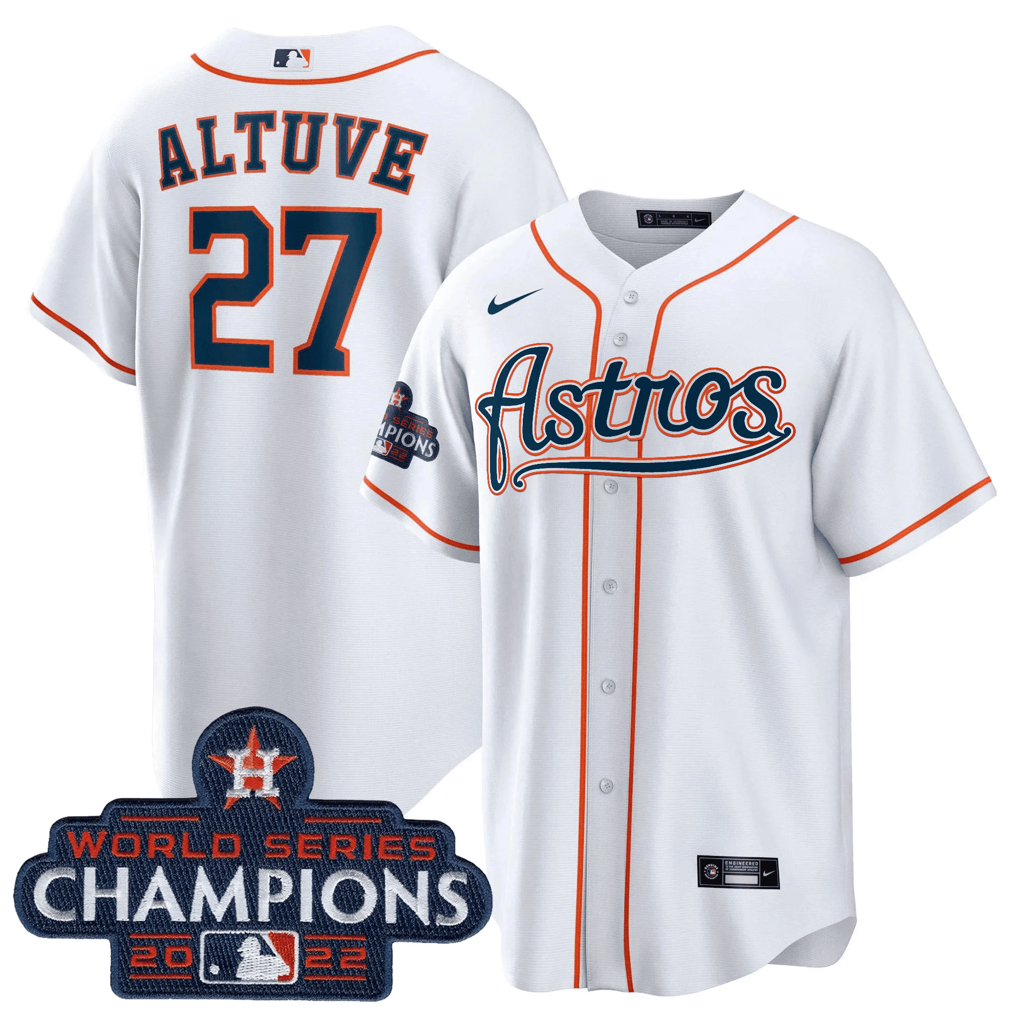Men’s Champions & Throwback Patch Gold Jersey V2