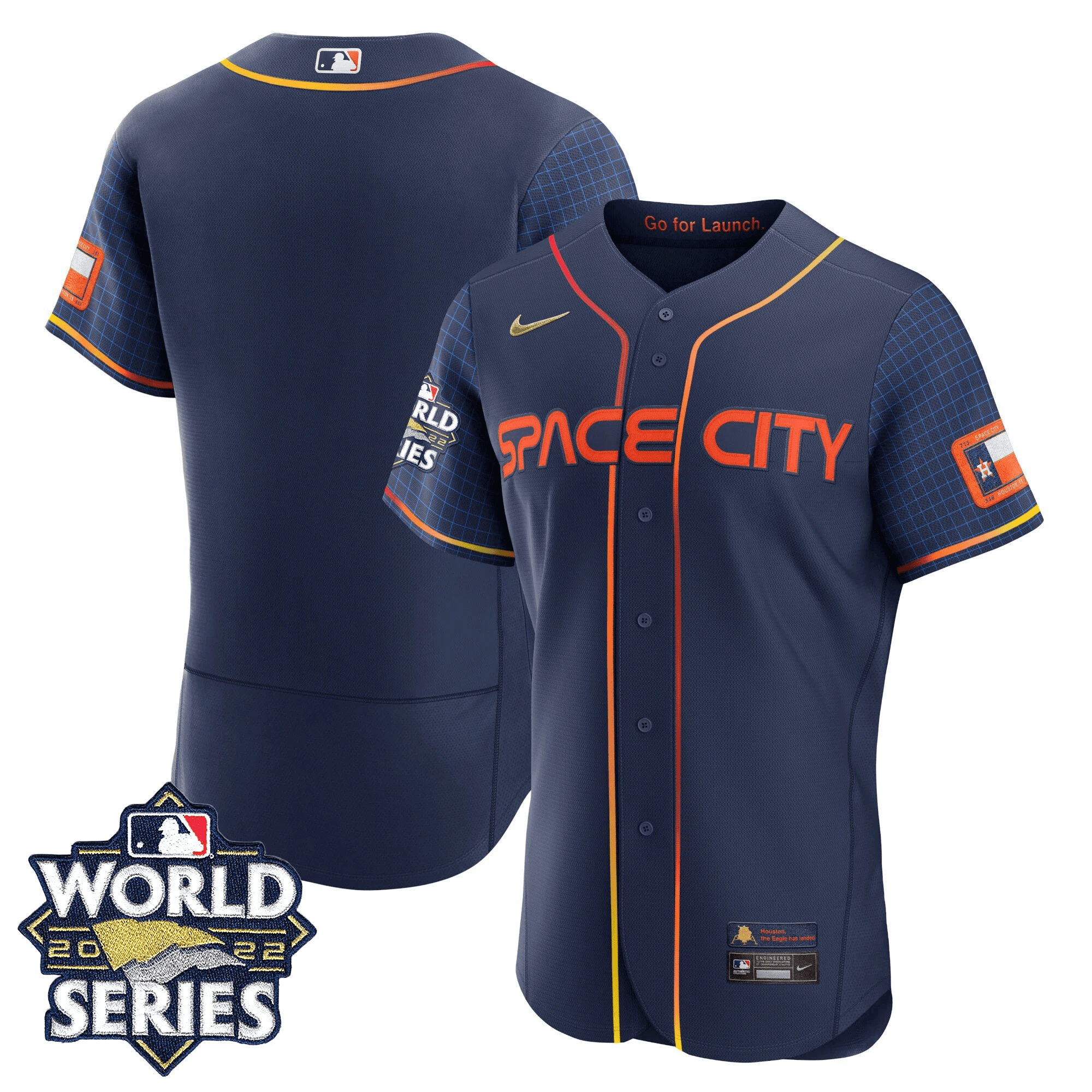 Men’s Houston 2022 World Series Space City Player Jersey