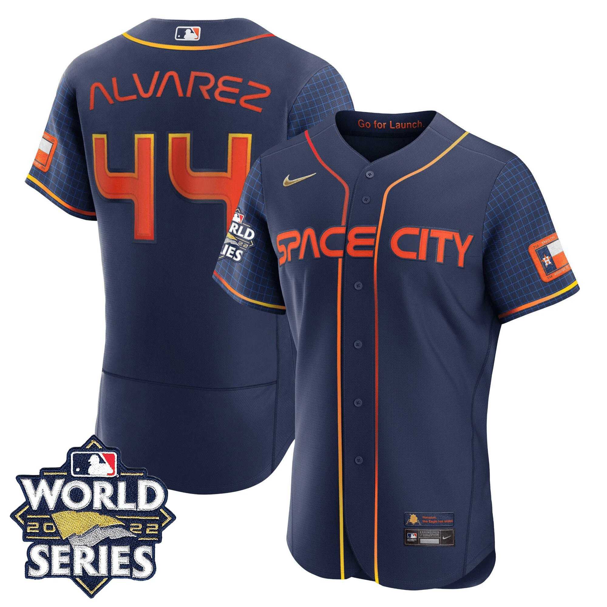 Men’s Houston 2022 World Series Space City Player Jersey