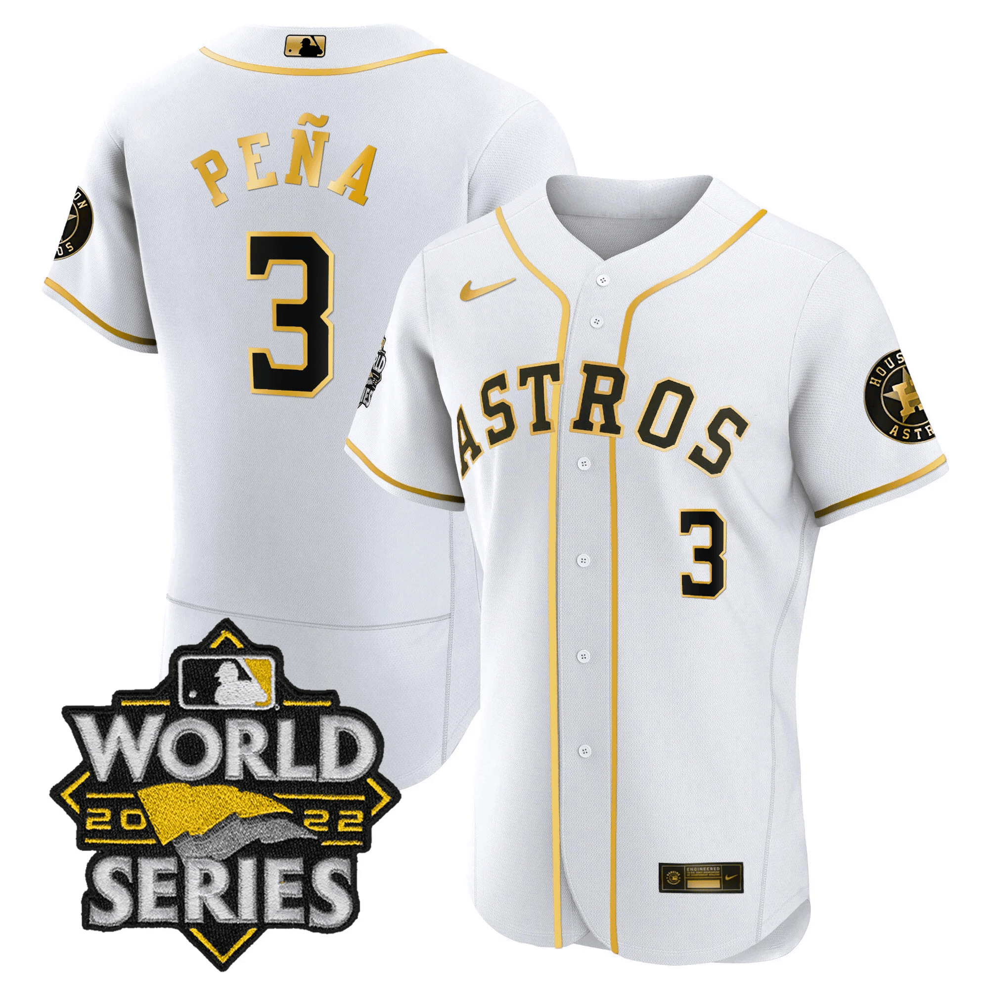 Men’s Houston 2022 World Series Player Jersey
