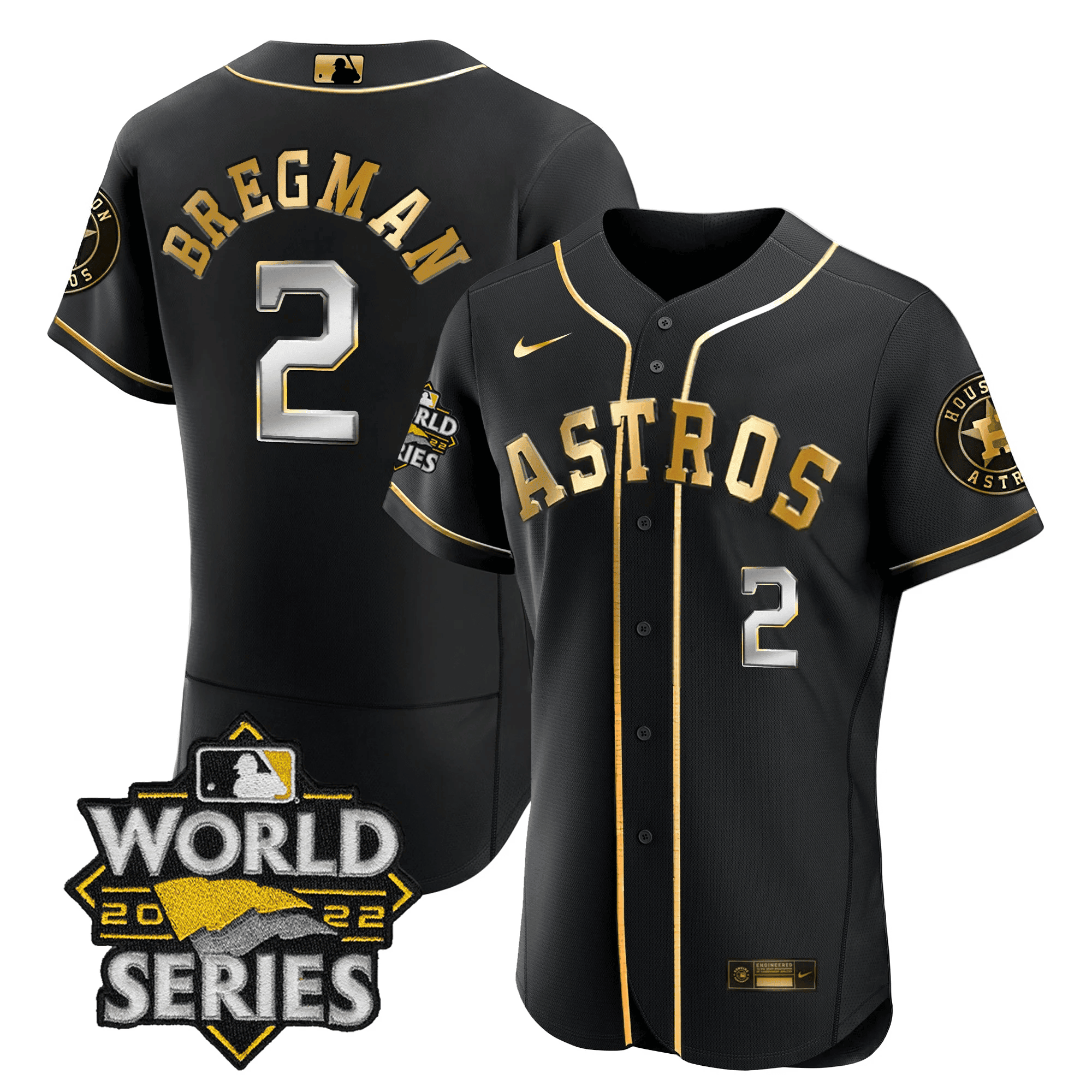 Men’s Houston 2022 World Series Player Jersey