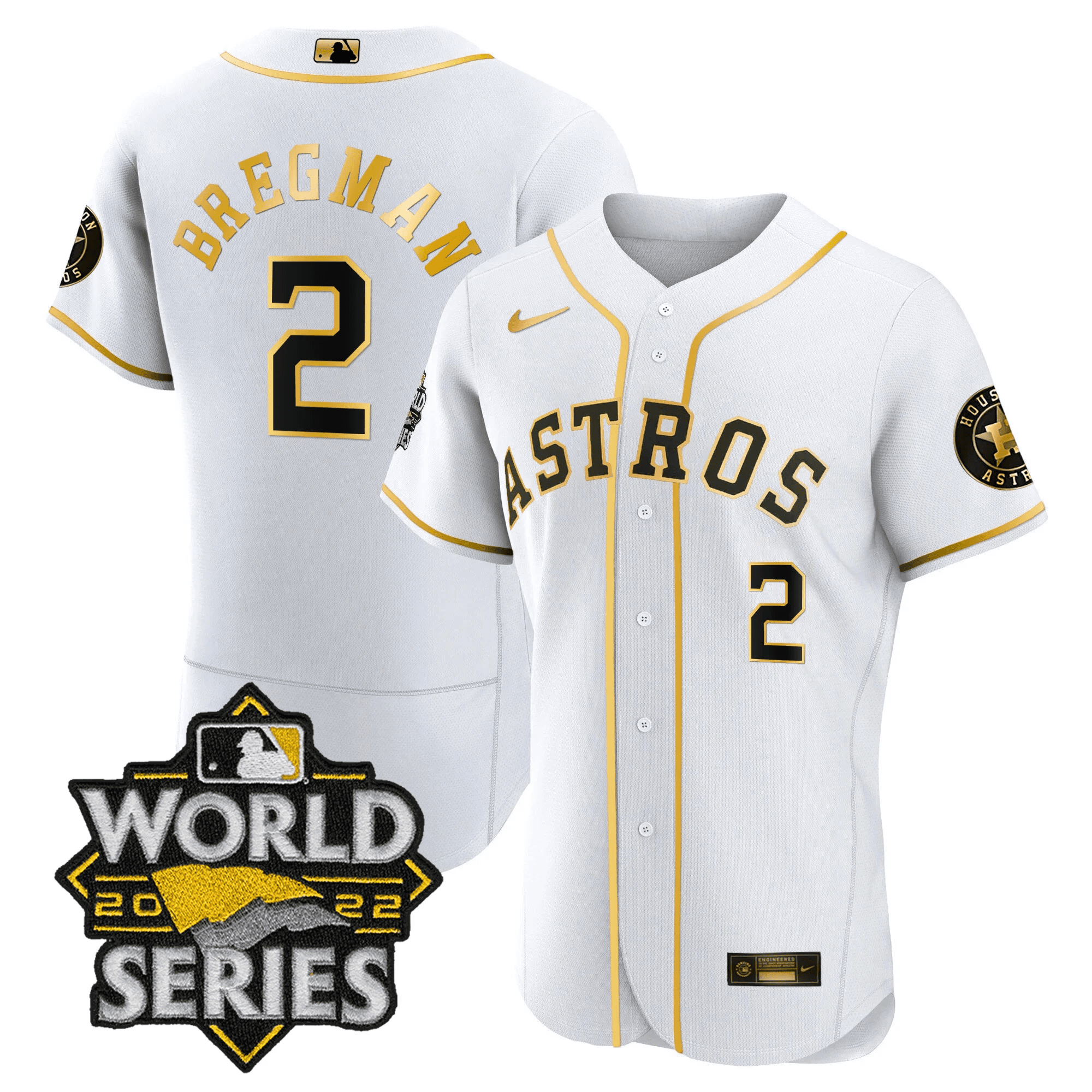 Men’s Houston 2022 World Series Player Jersey