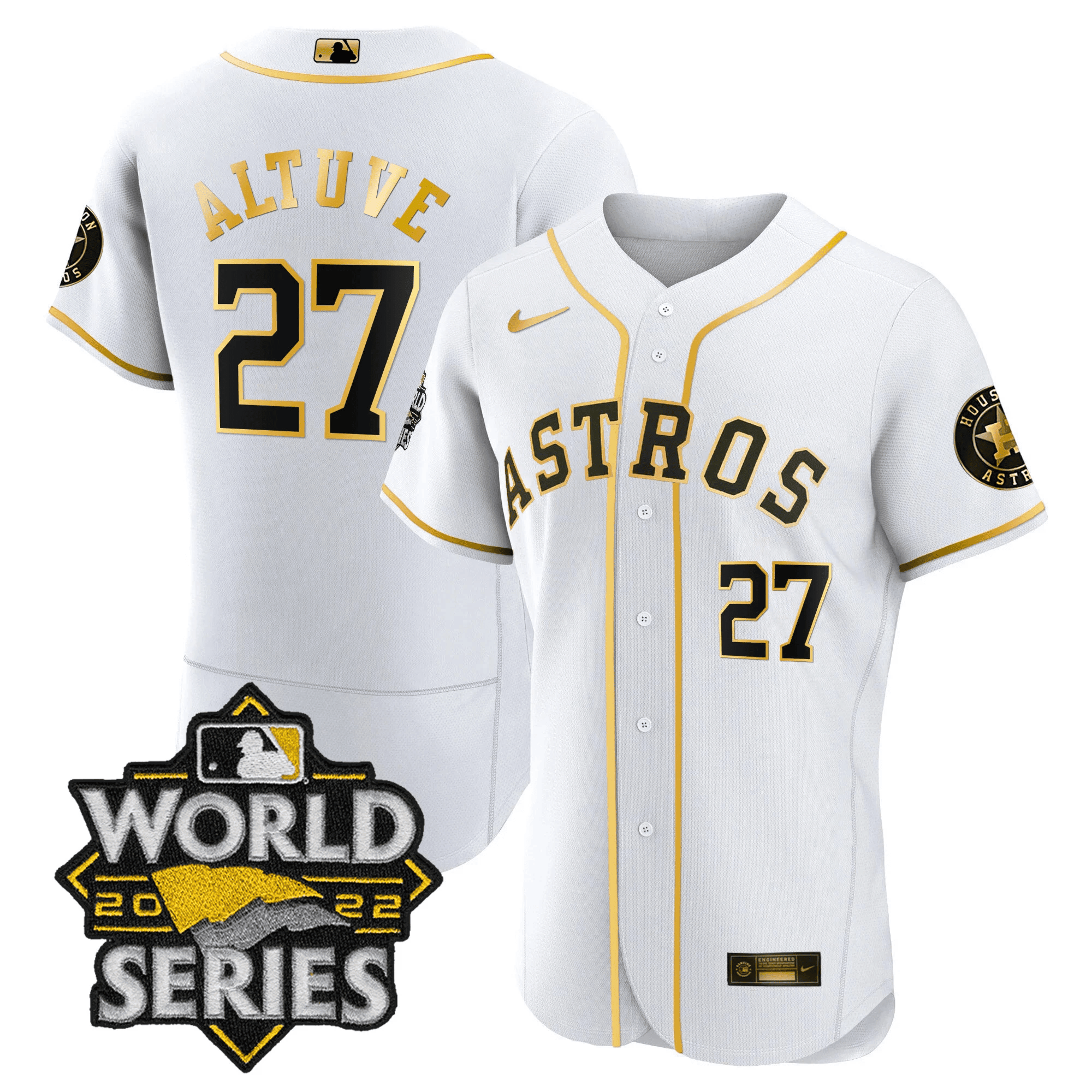 Men’s Houston 2022 World Series Player Jersey