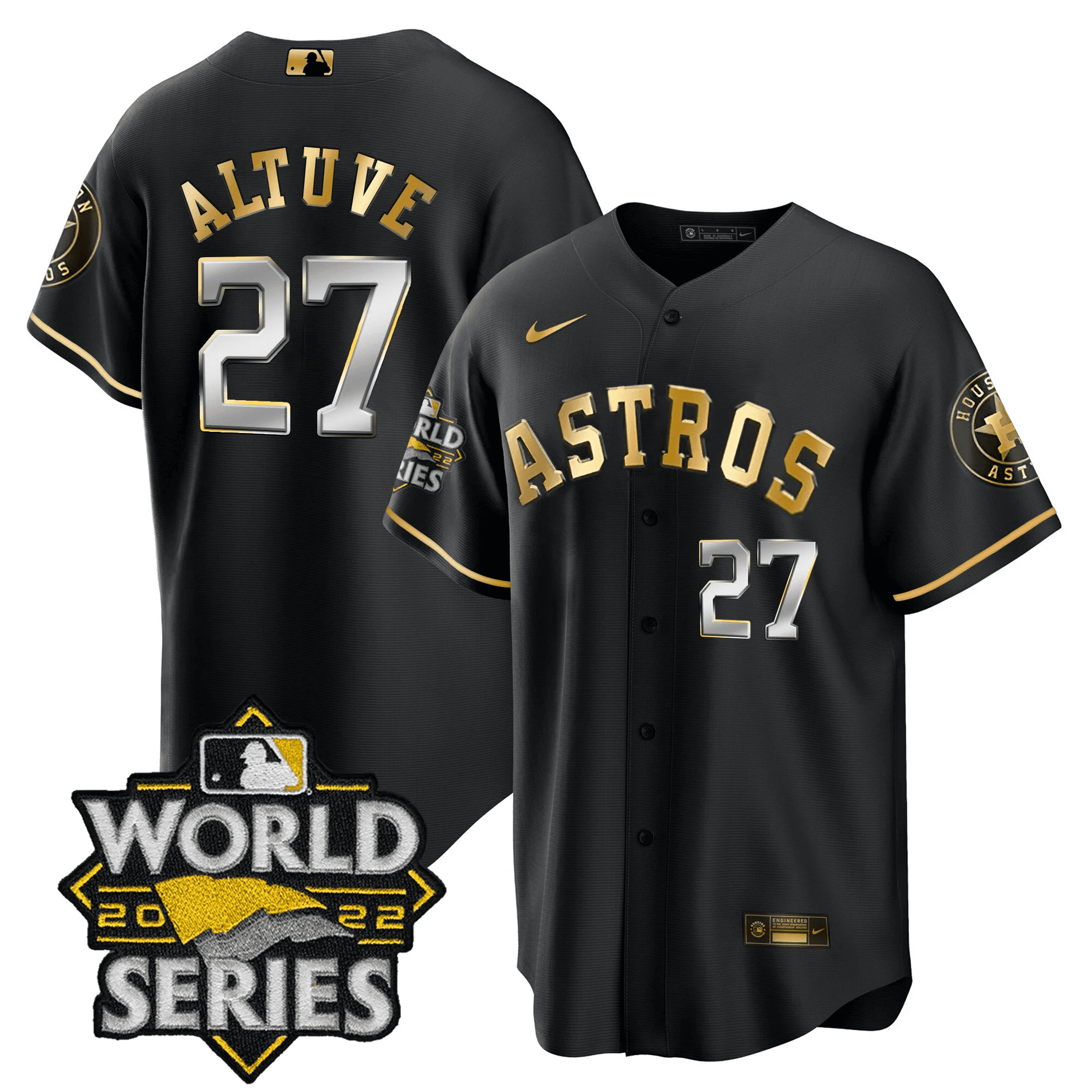 Men’s Houston 2022 World Series Player Jersey