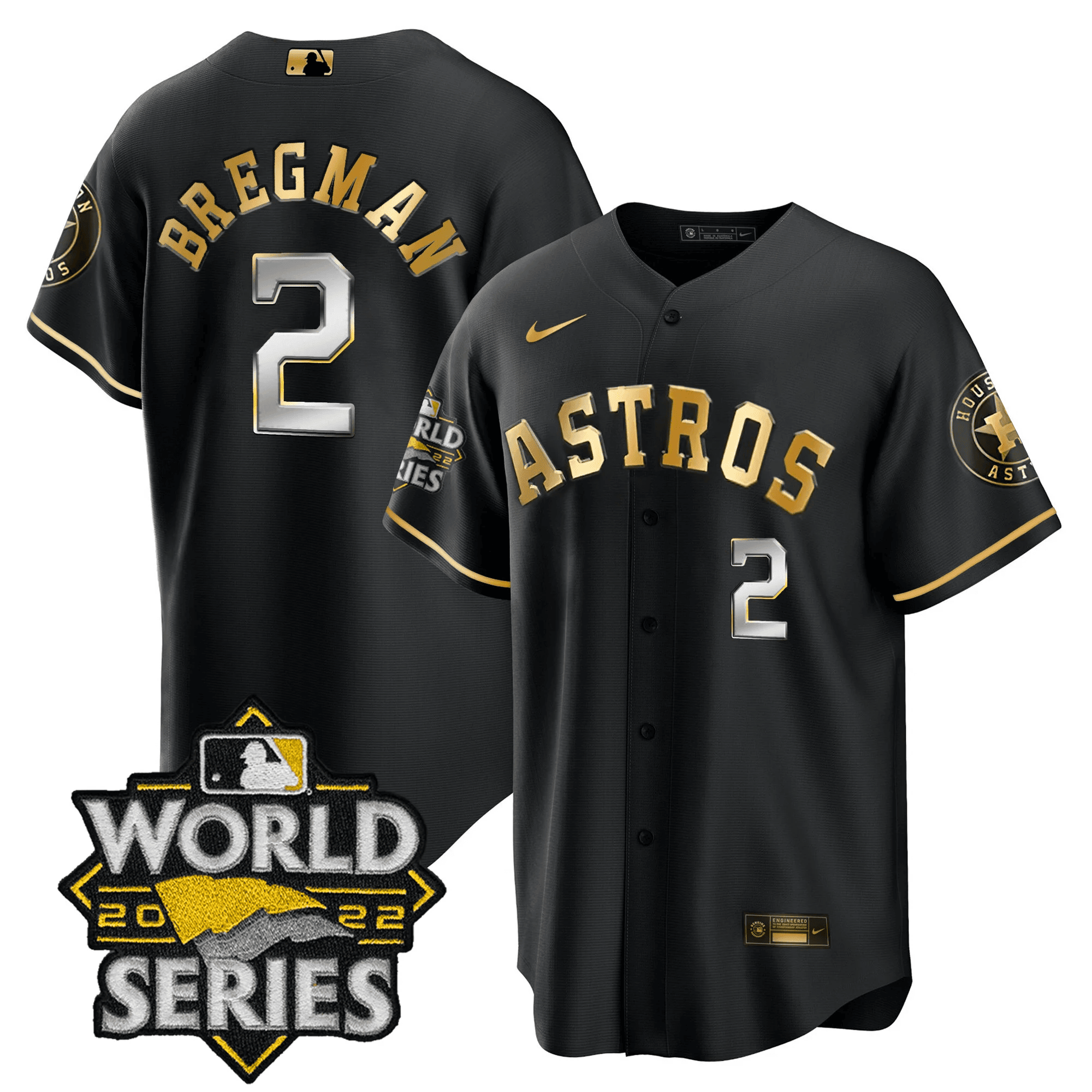 Men’s Houston 2022 World Series Player Jersey
