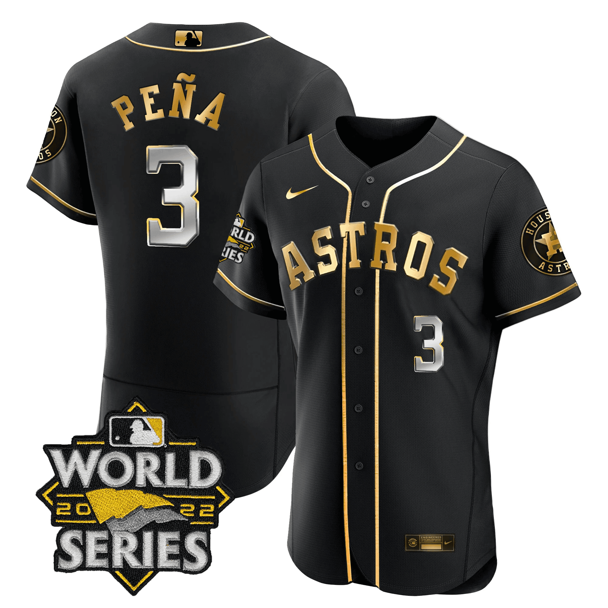 Men’s Houston 2022 World Series Player Jersey