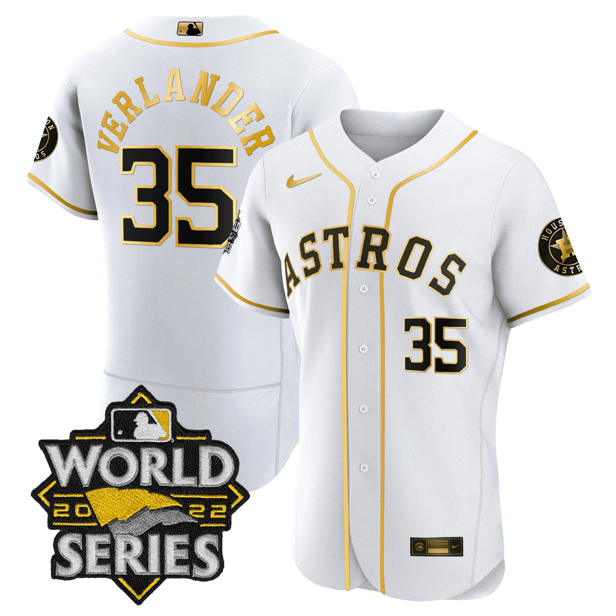 Men’s Houston 2022 World Series Player Jersey