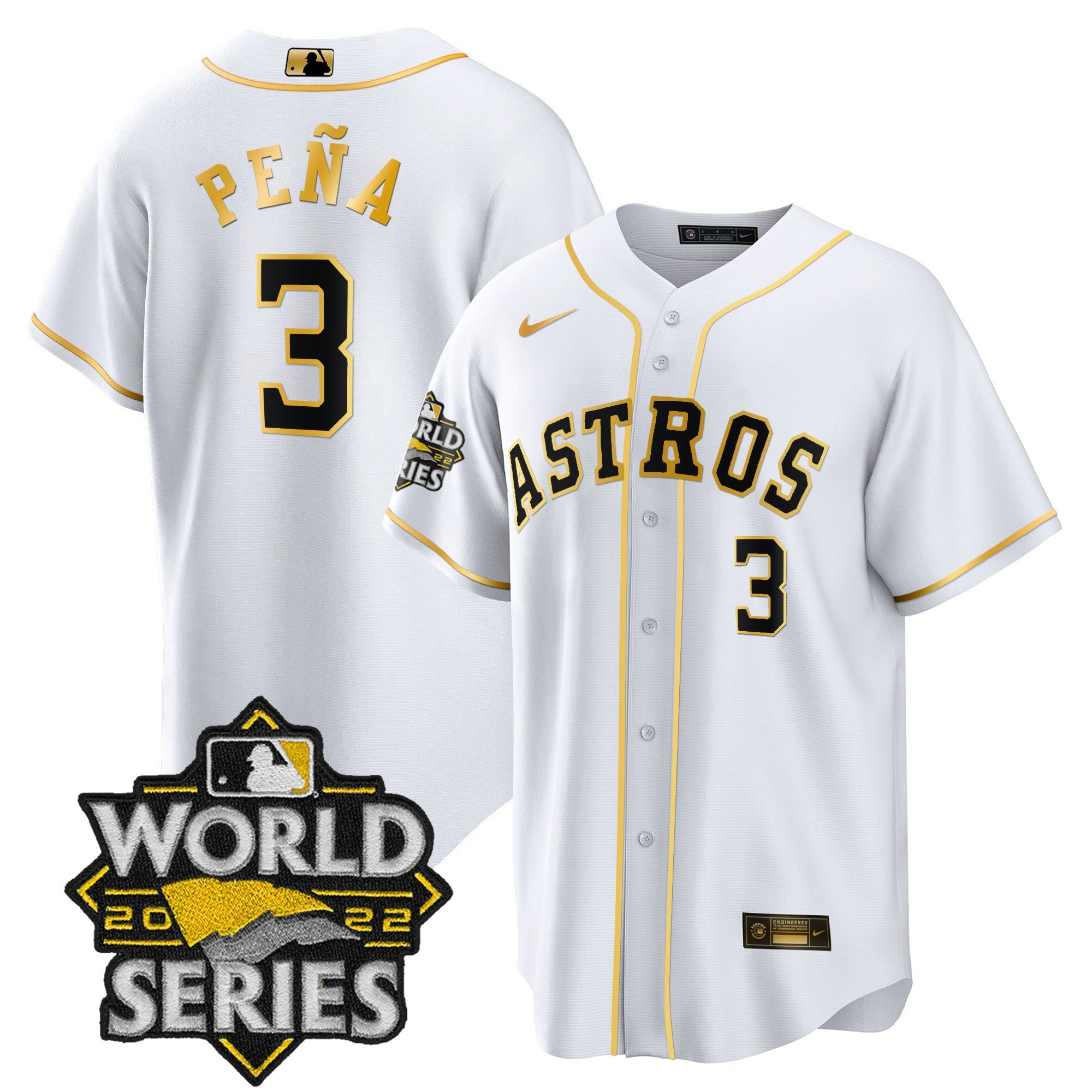 Men’s Houston 2022 World Series Player Jersey
