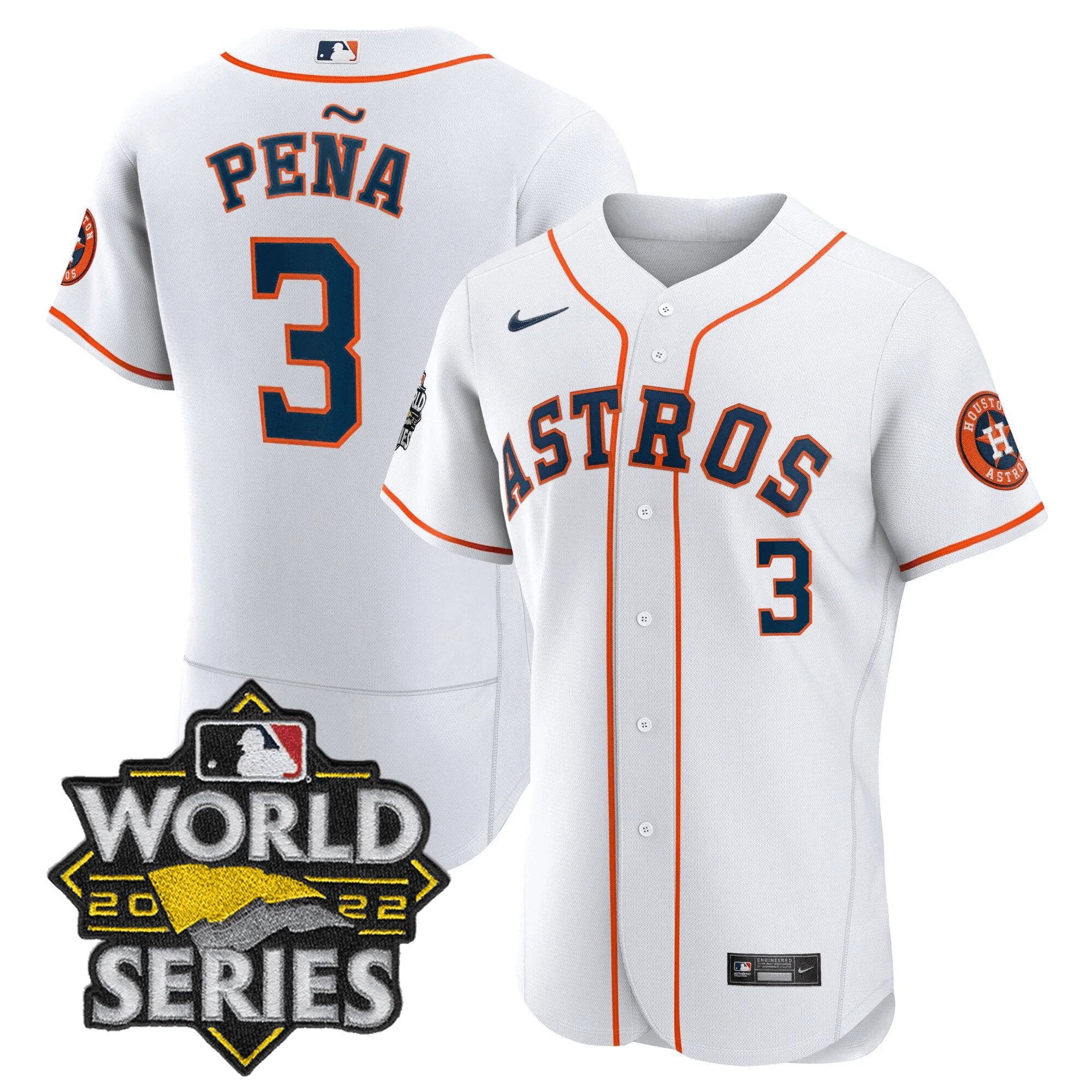 Men’s Houston 2022 World Series Player Jersey